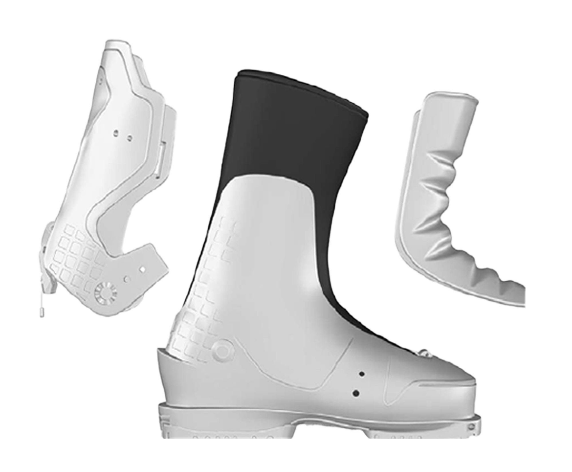 3 piece boot shell diverge tour