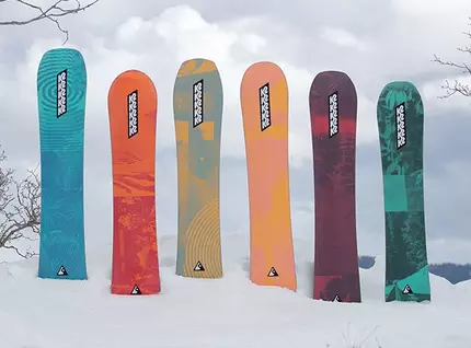 K2 Fatty 88cm Rocker Skiboards bindings Skiblades Snowblades