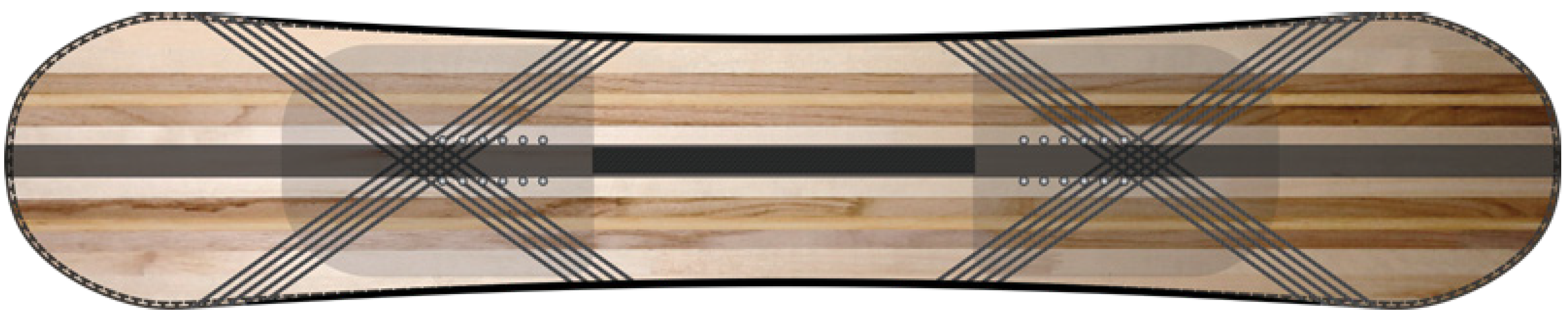 snowboard construction medium