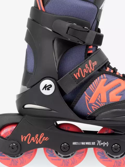 K2 Marlee Kids Inline Skates Kinder Inliner Skating Fahrspaß 70mm 30D0220 