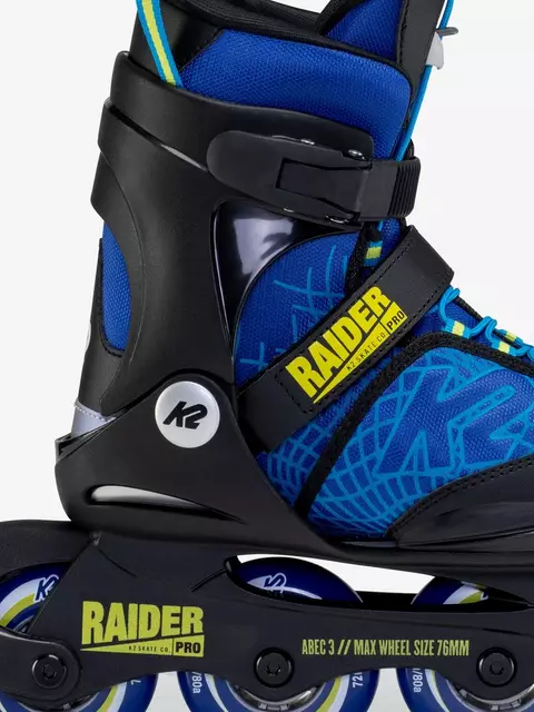 K2 Raider Pro Pack Boys Adjustable Inline Skates 