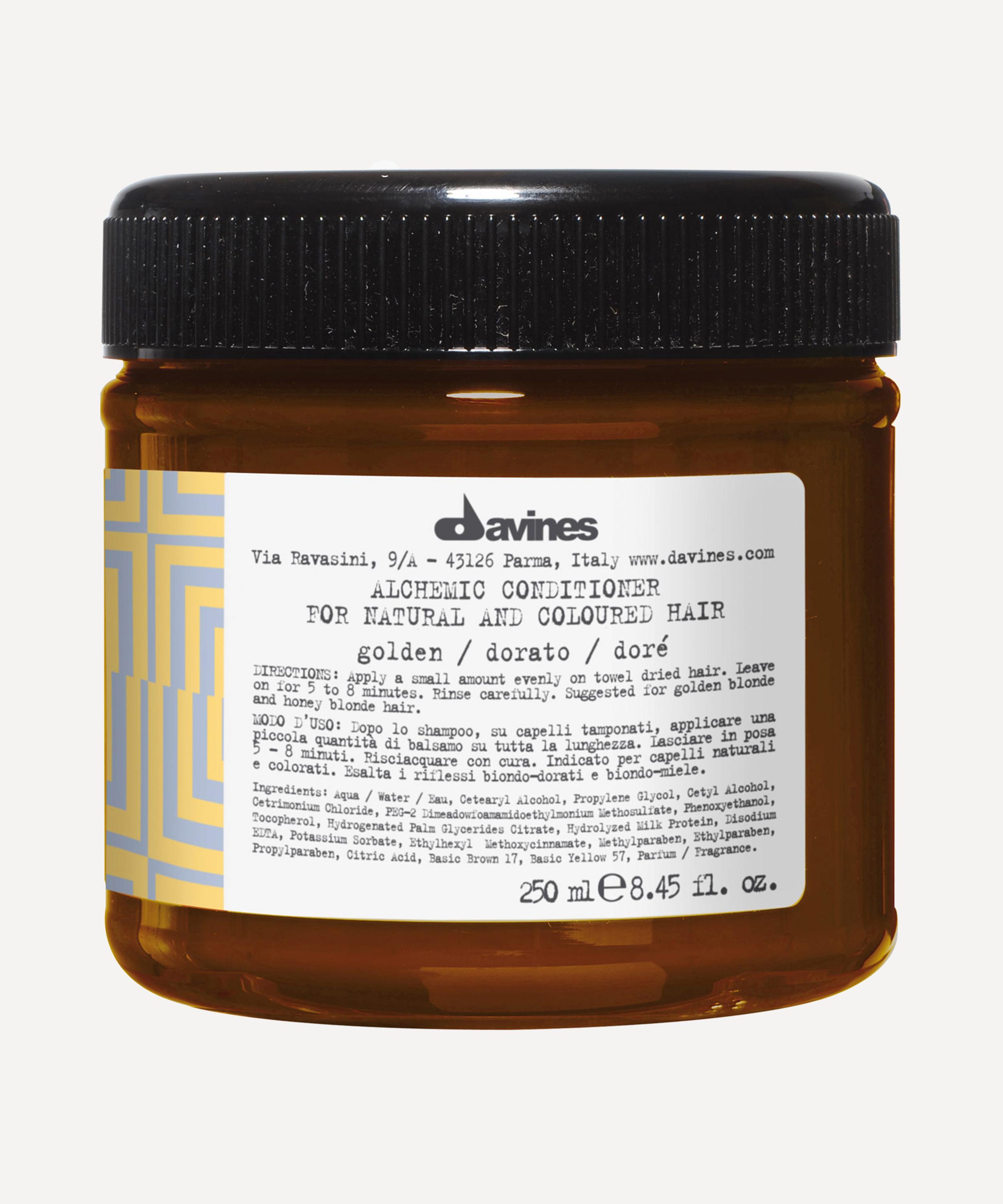 Davines - Alchemic Conditioner - # Golden (for Natural & Coloured Hair) 250ml/8.84oz In Golden