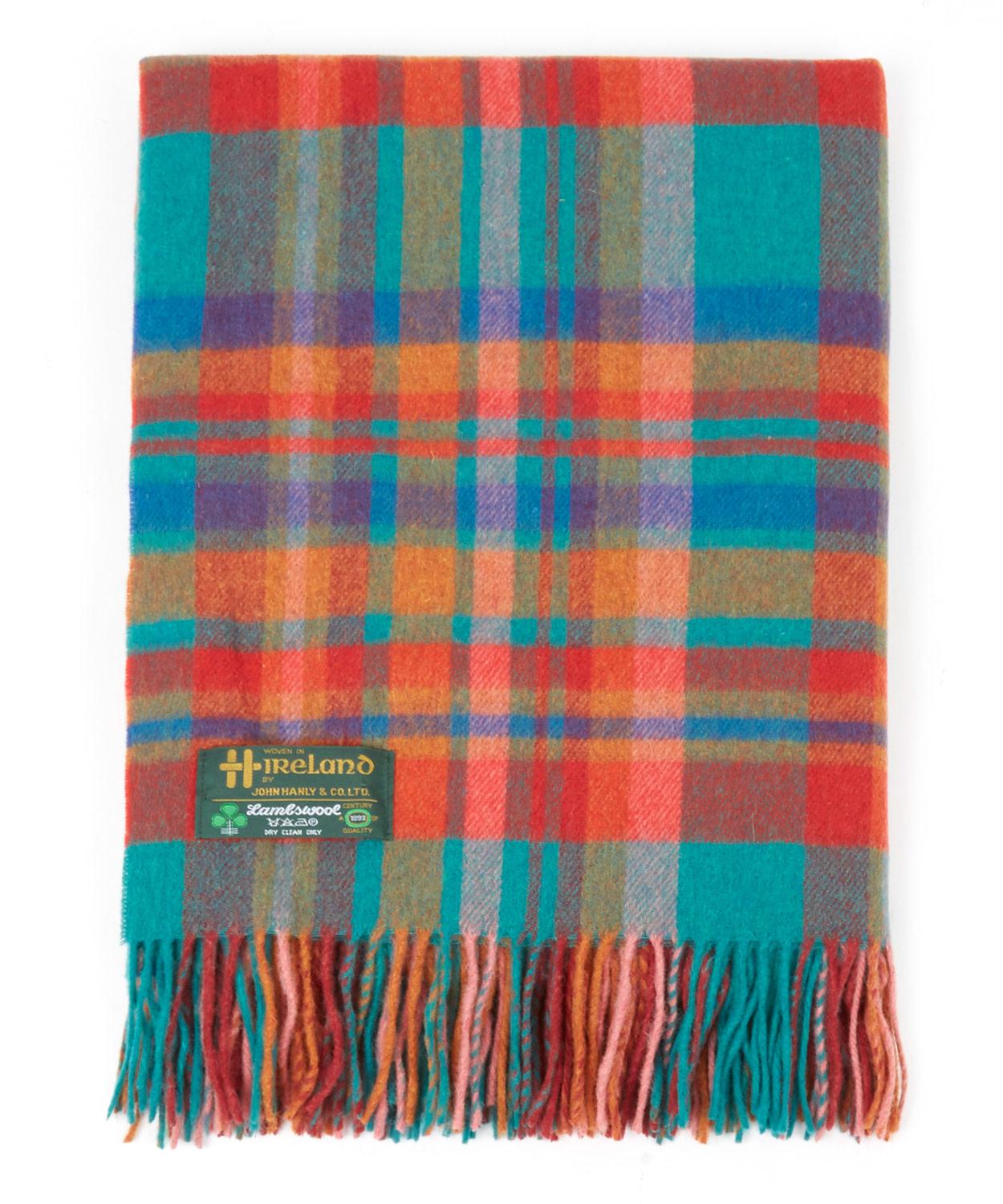 Tartan Check Lambswool Throw Liberty London