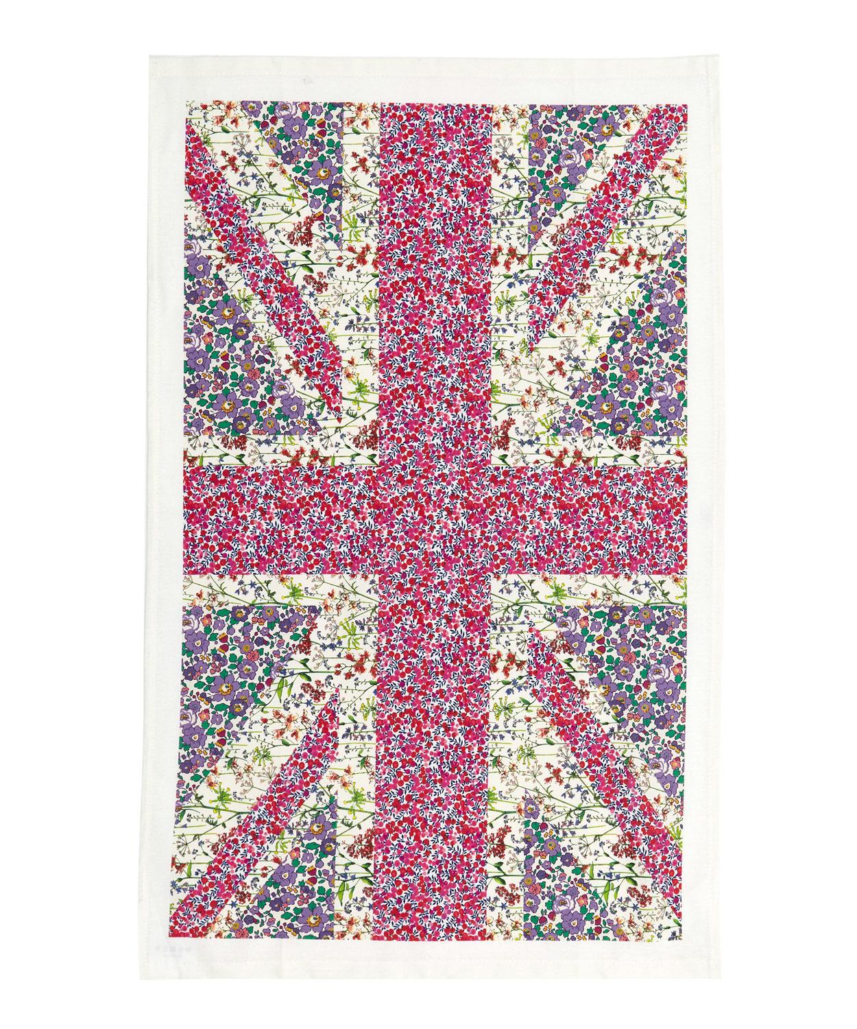 Union Jack Cotton Tea Towel Liberty London