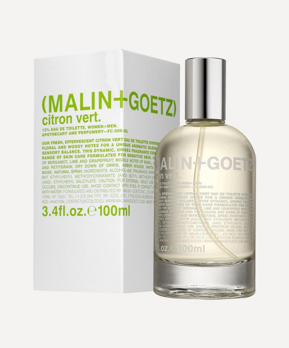 Malin + Goetz Citron Vert Eau De Toilette 100ml In White