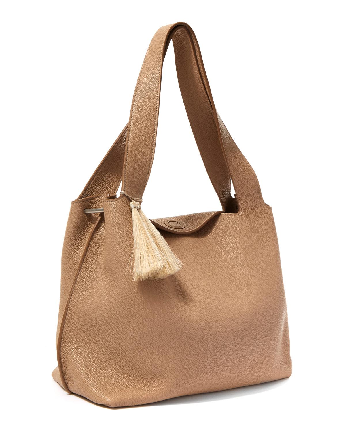 Duplex Leather Tassel Shoulder Bag Liberty London