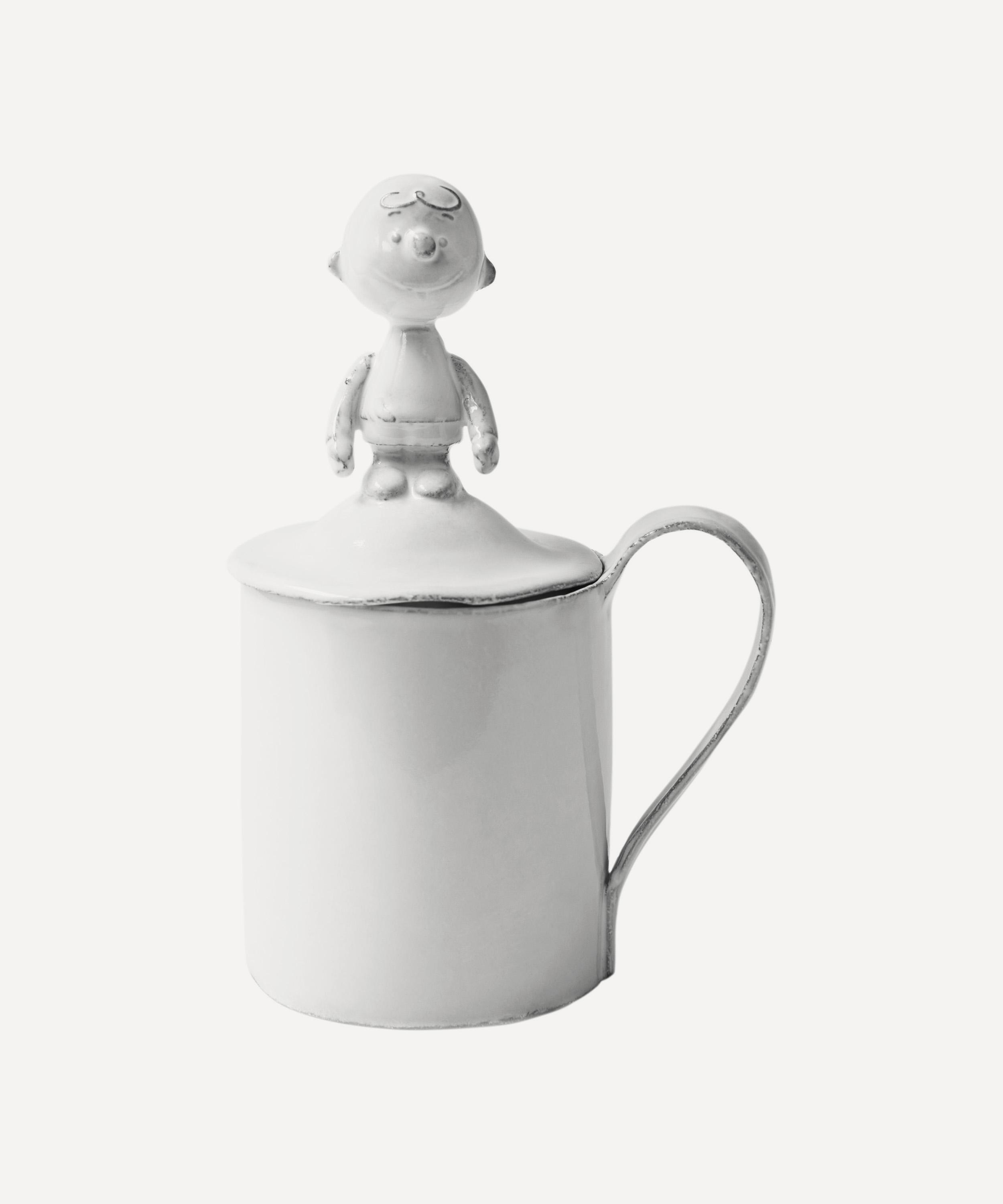 Astier De Villatte Mug With Charlie Brown Cover In Multi