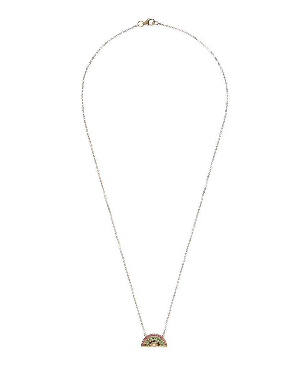 Andrea Fohrman Small Rainbow Necklace with Opal