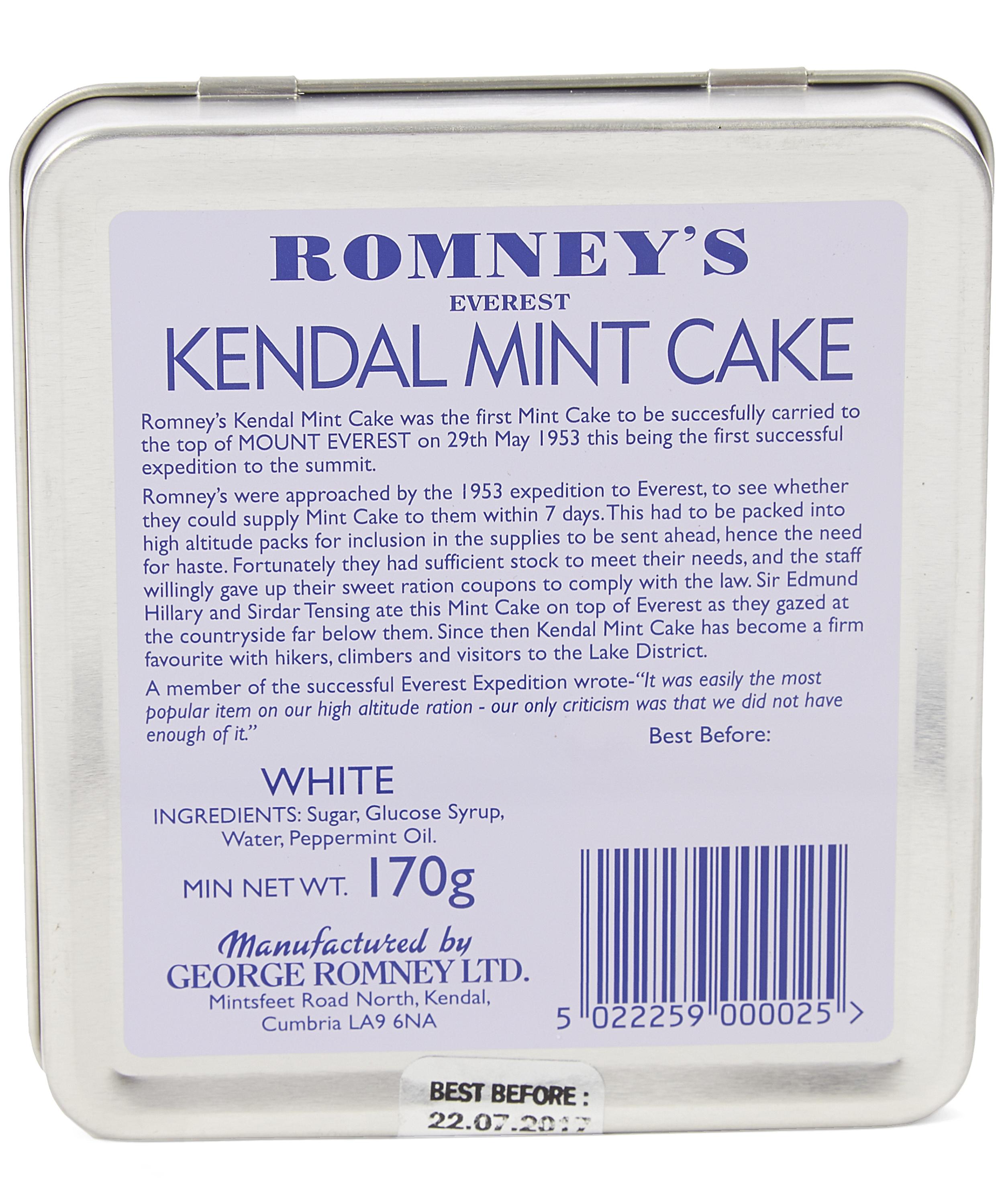Romneys Kendal Mint Cake Tin Liberty London 0553