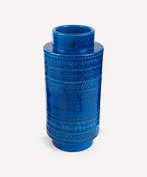 Rimini Blu Ceramic Plinth Vase