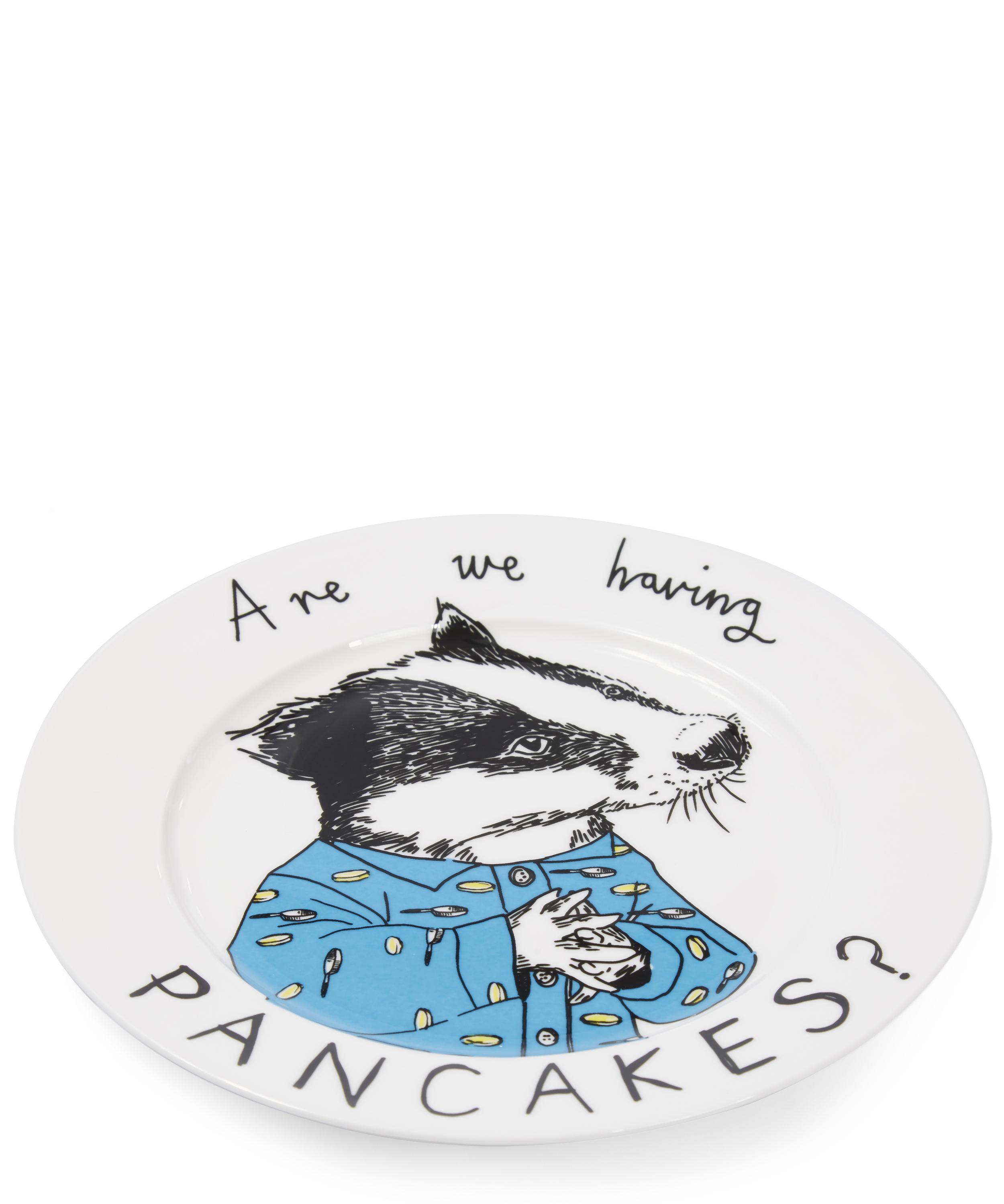 Are We Having Pancakes Side Plate | Liberty London