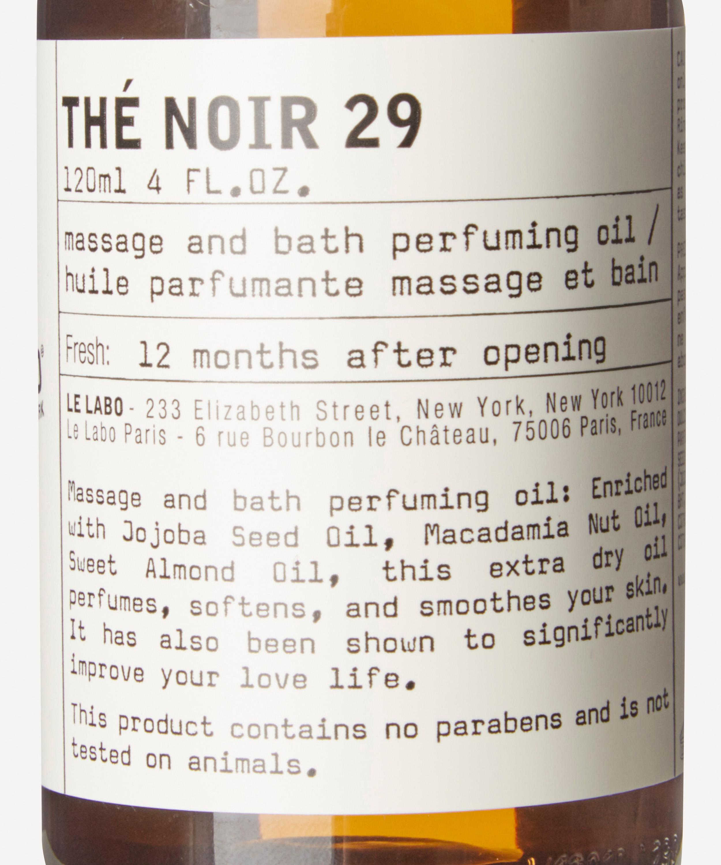 Thé Noir 29 Bath And Body Oil 120ml Liberty London