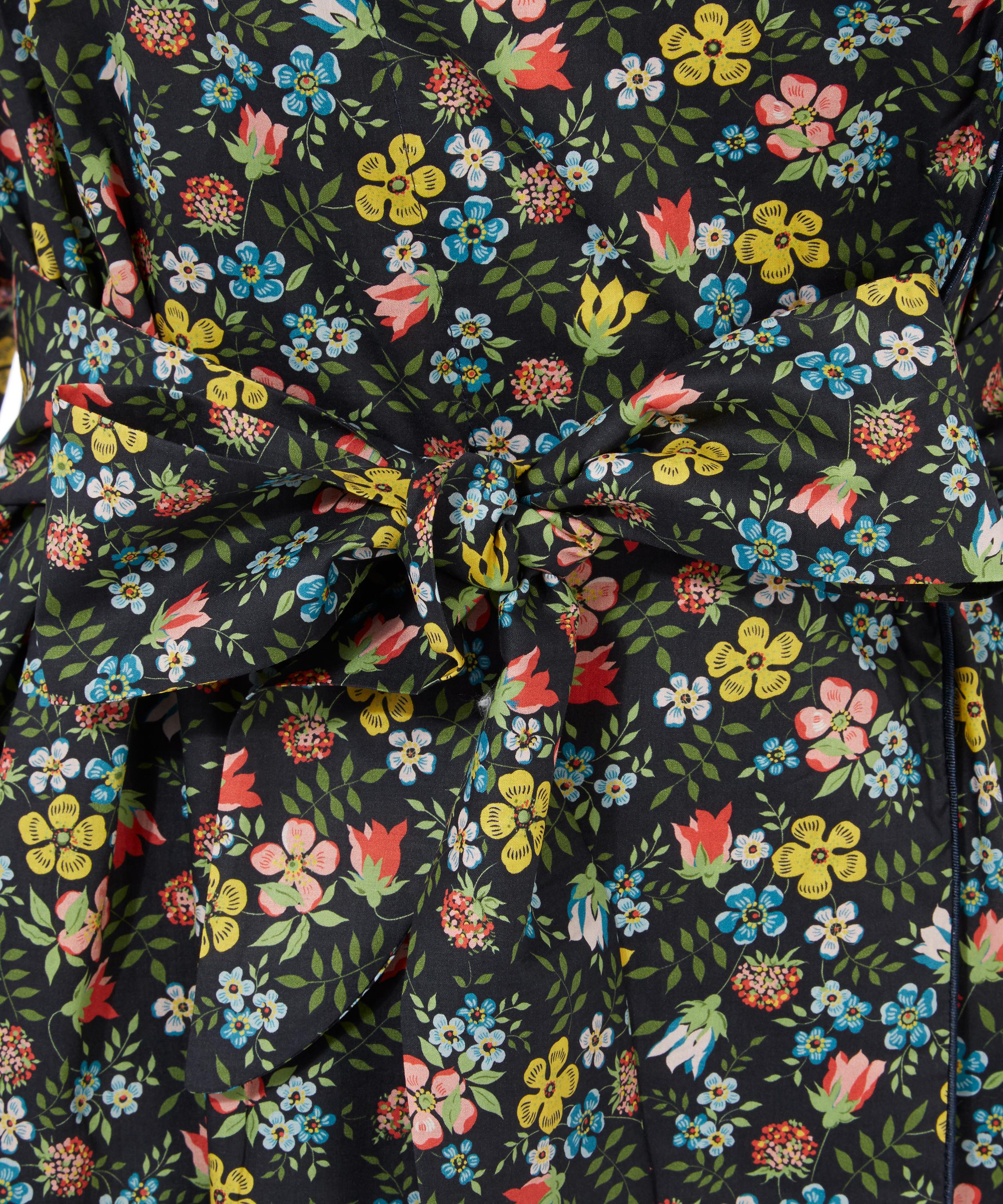 Edenham Long Cotton Robe Liberty London