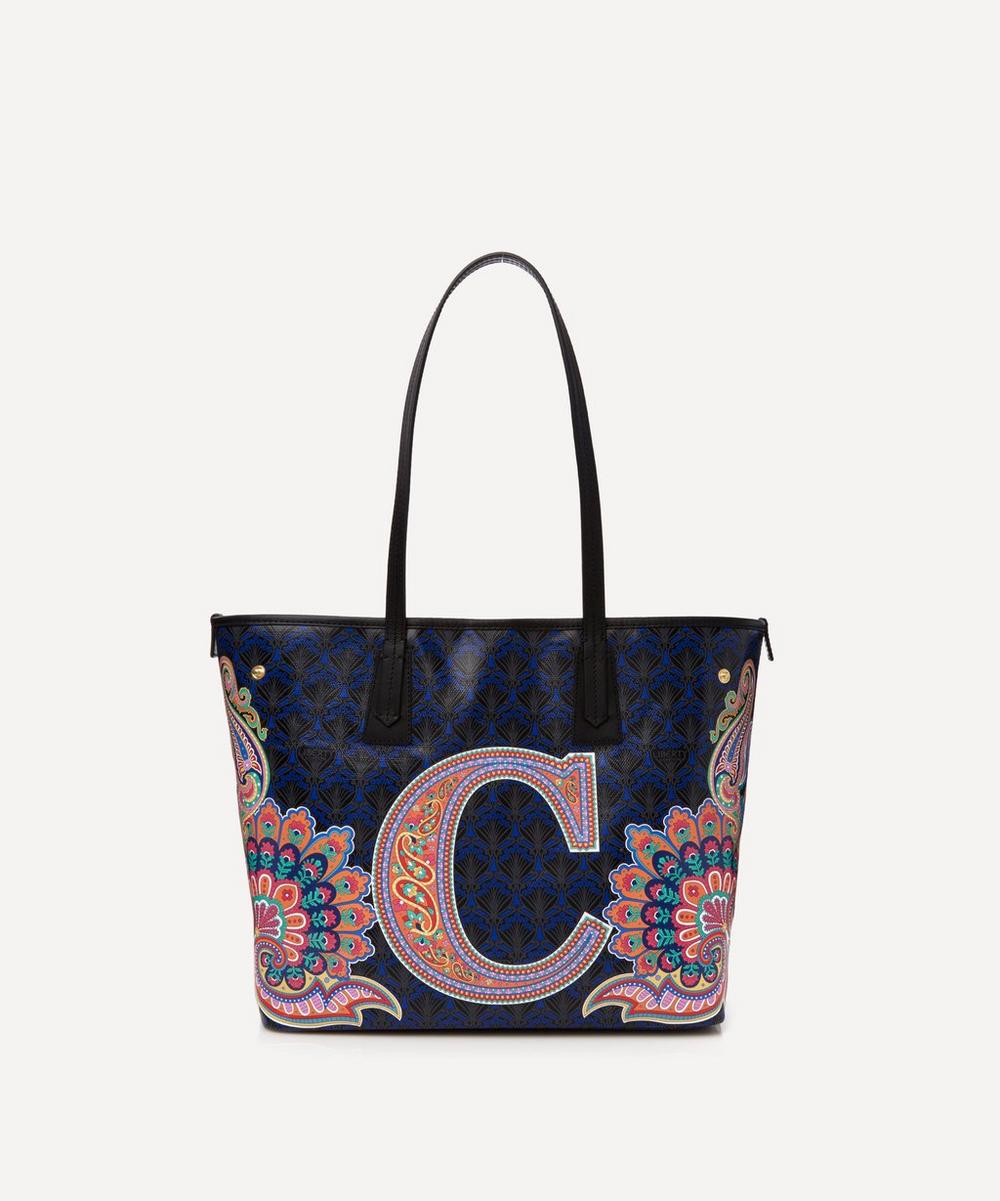 Liberty London Little Marlborough Tote Bag In C Print In Wentworth Paisley