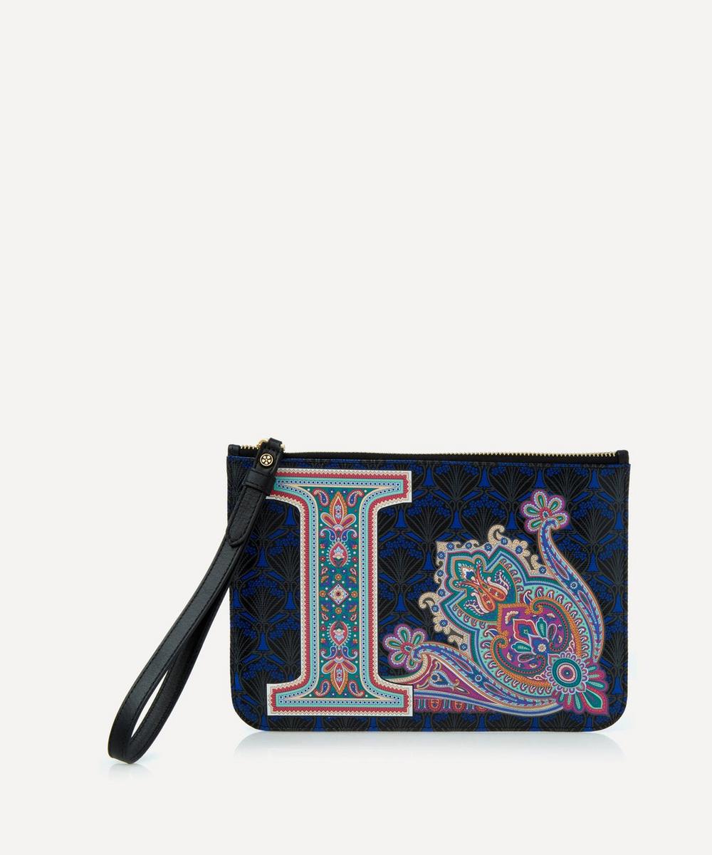 Liberty London Wristlet In I Print In Star Paisley