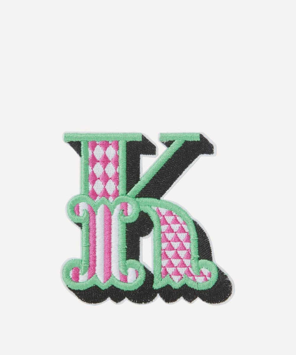 Liberty London Embroidered Sticker Patch In K In Multi