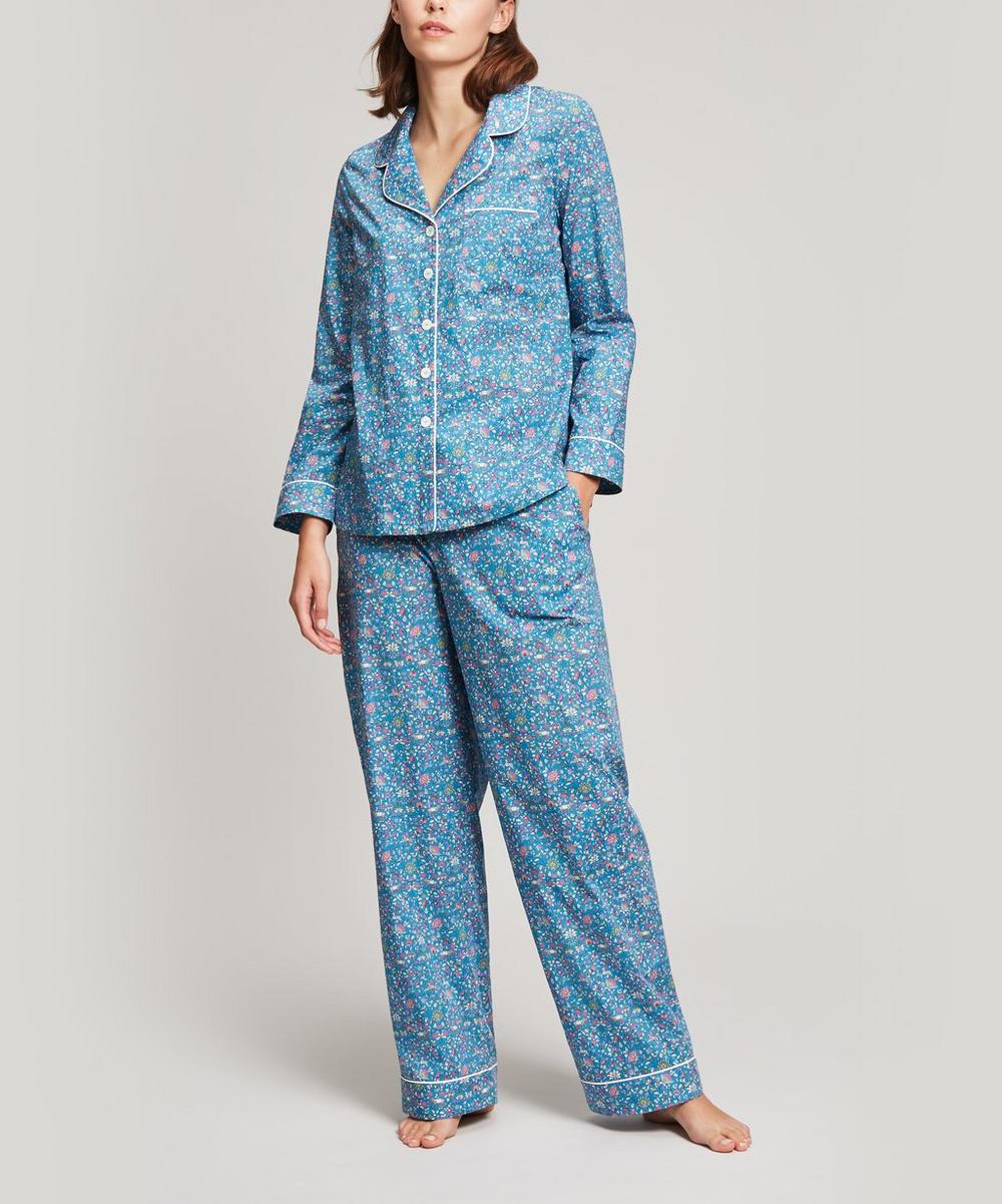 lmran Long Cotton Pyjama Set | Liberty London