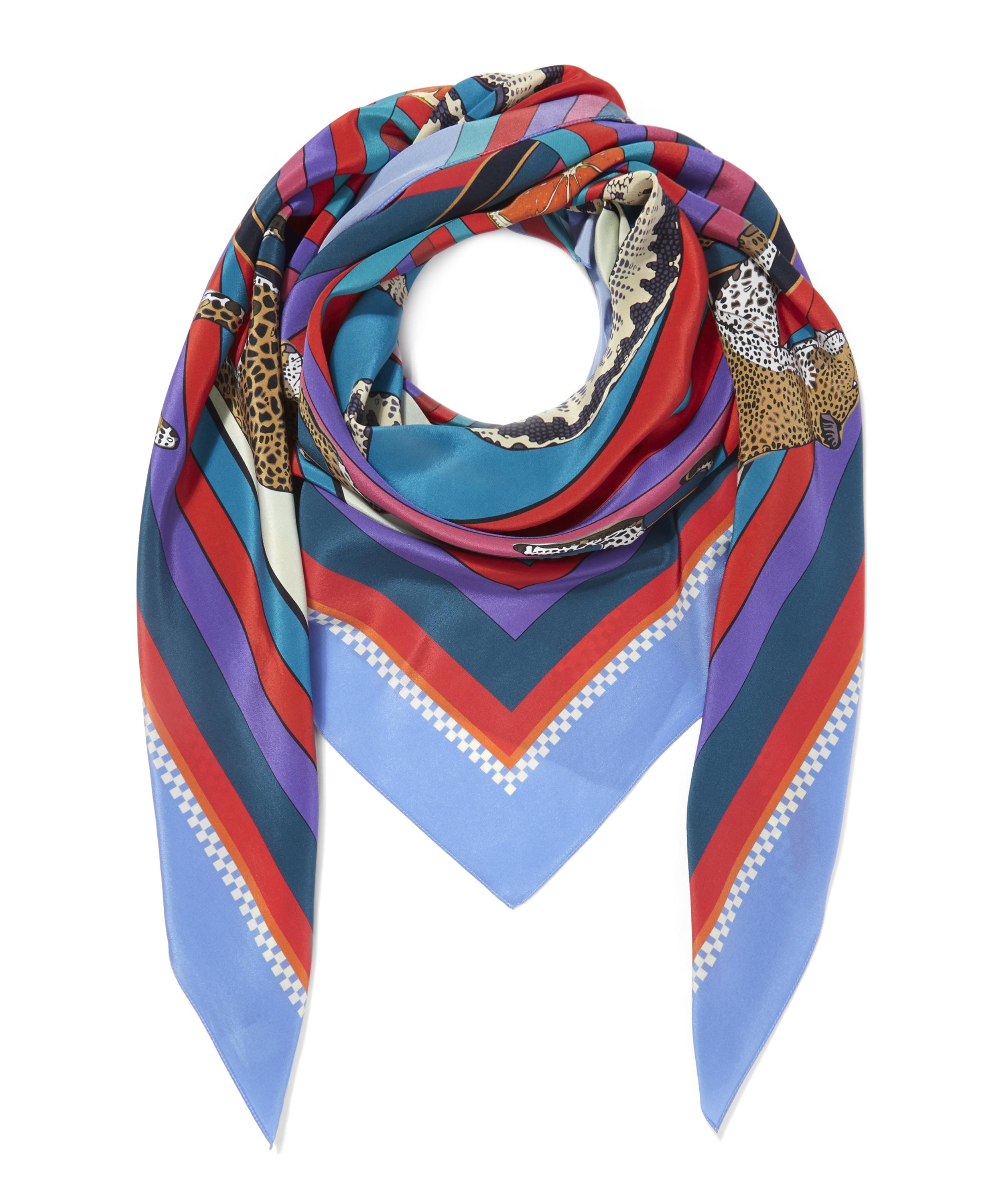 Tippy Town Silk Scarf | Liberty London