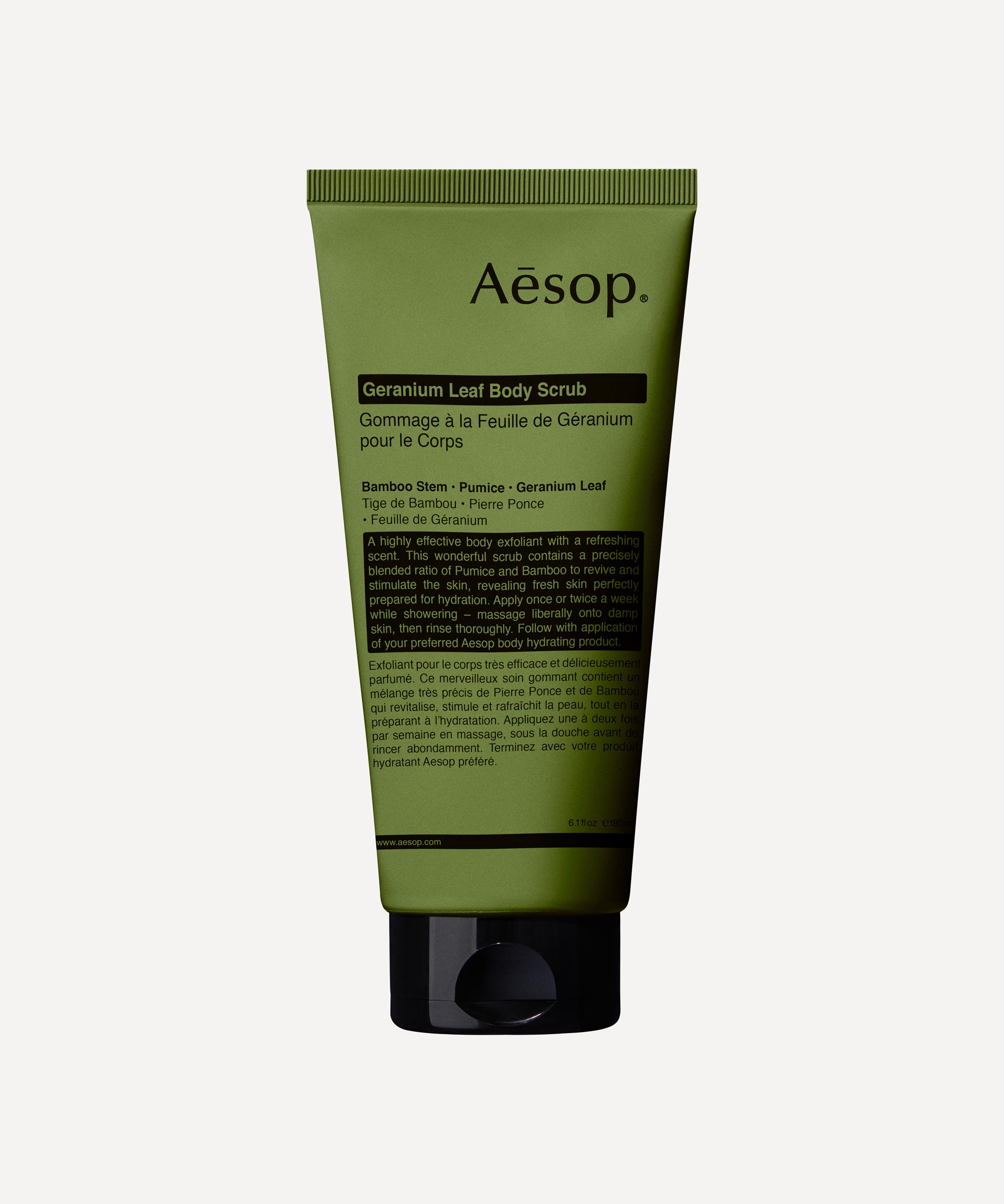 Aesop Geranium Leaf Body Scrub 170ml