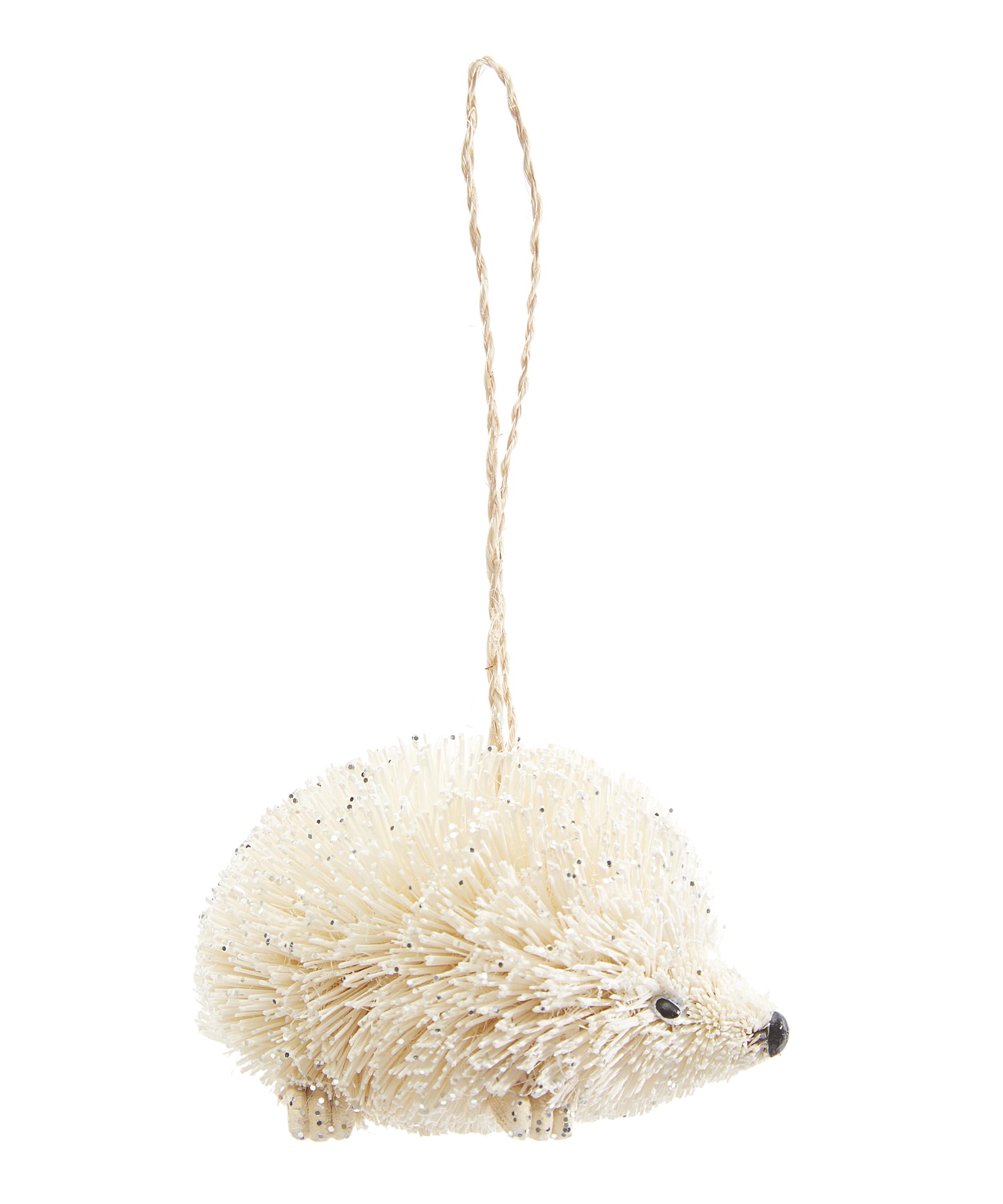 White Bristle Hedgehog Decoration | Liberty London