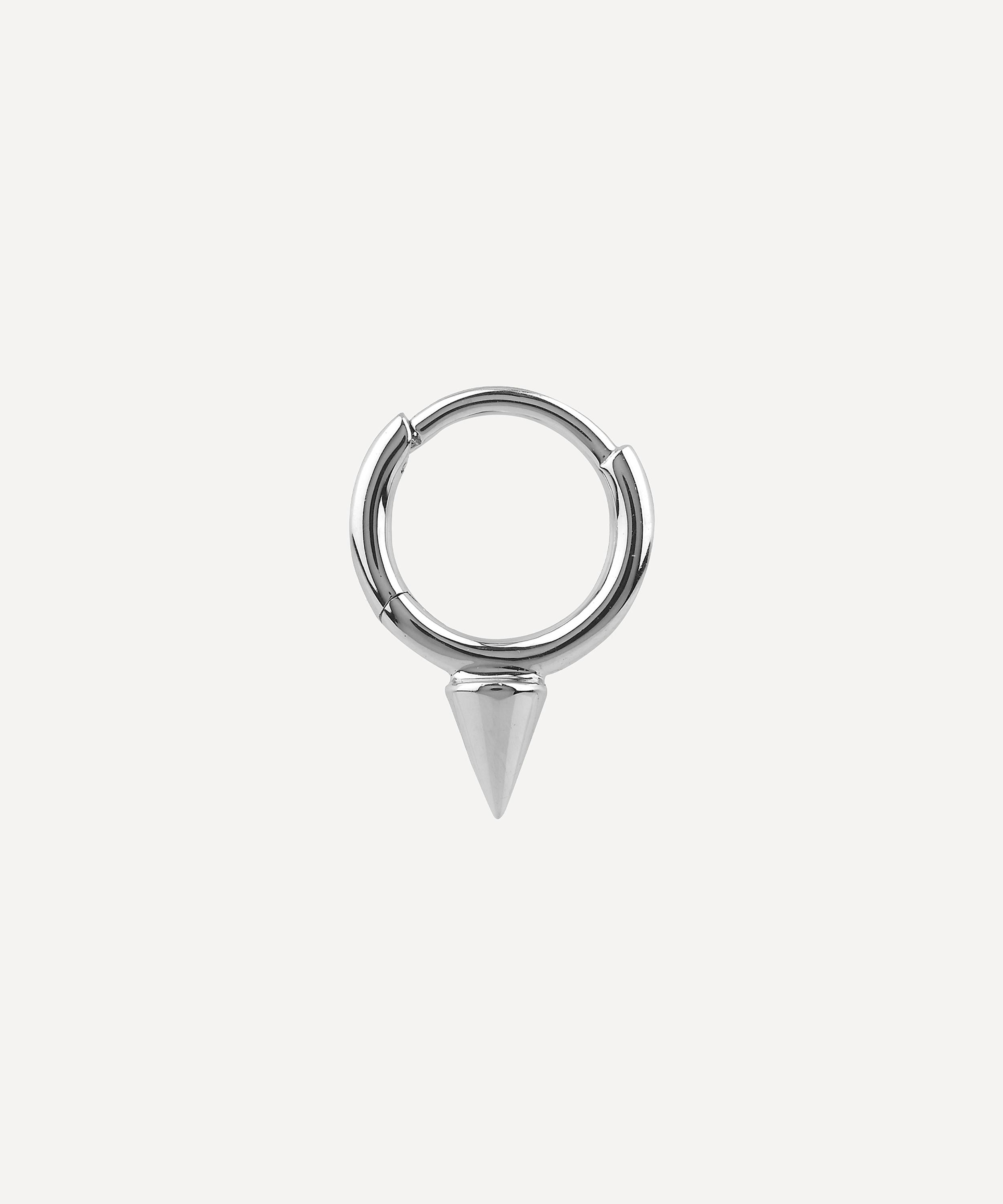 MARIA TASH MARIA TASH 14CT 6.5MM SINGLE SHORT SPIKE HOOP EARRING 000551559