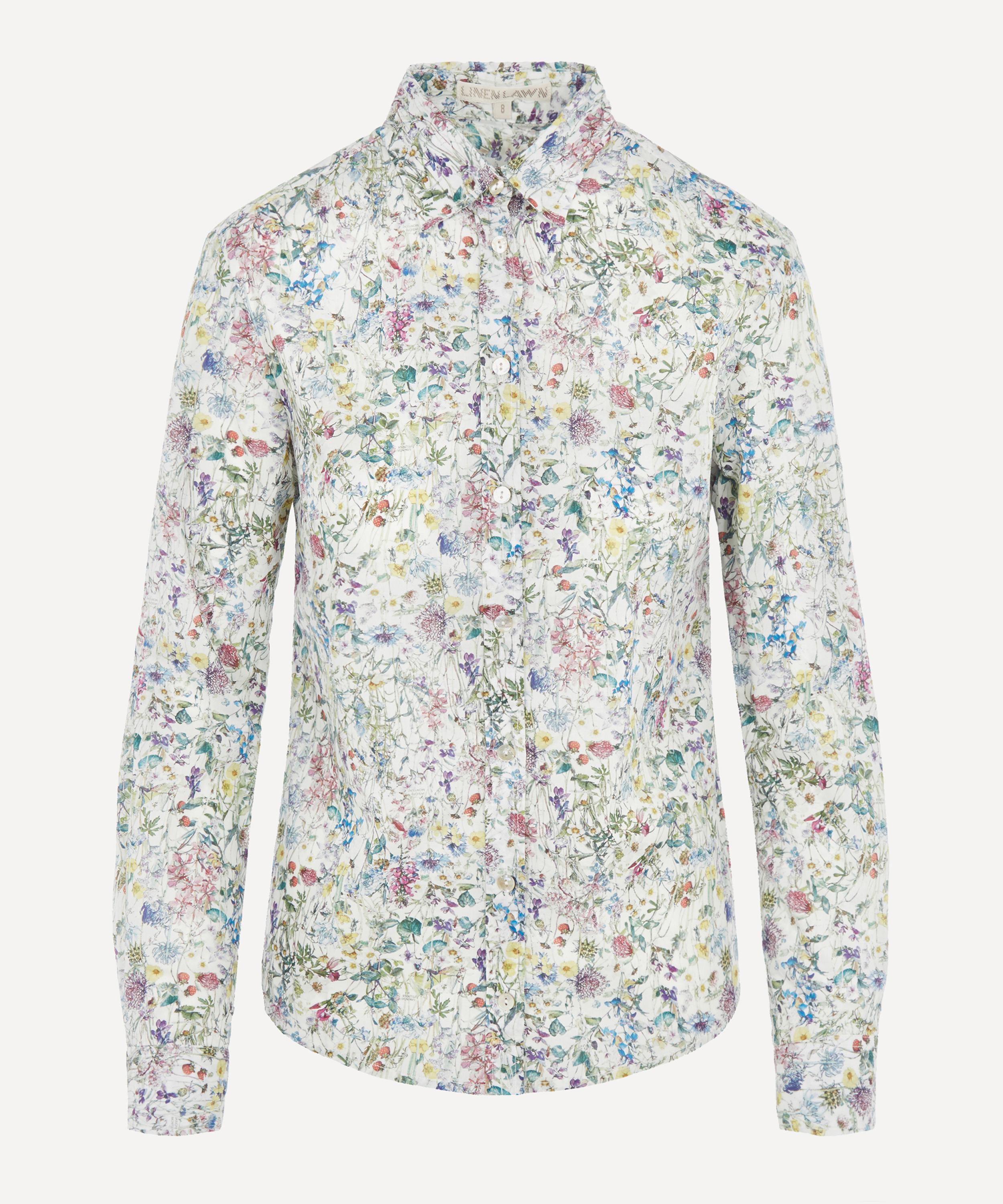 Wild Flowers Women’s Tana Lawn Cotton Camilla Shirt | Liberty London