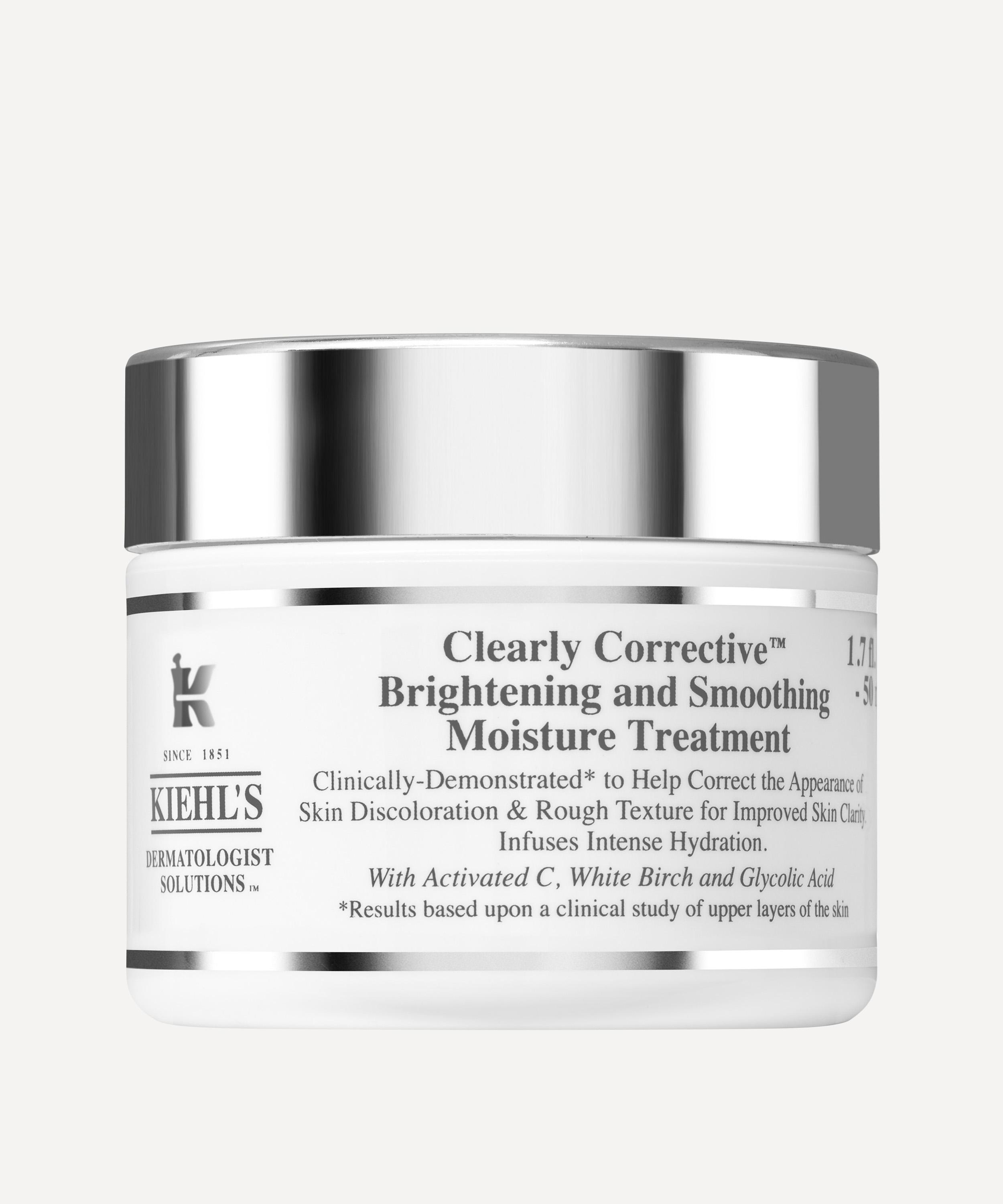Kiehl's Since 1851 Clearly Corrective Brightening And Smoothing Moisture Treatment 50ml In White