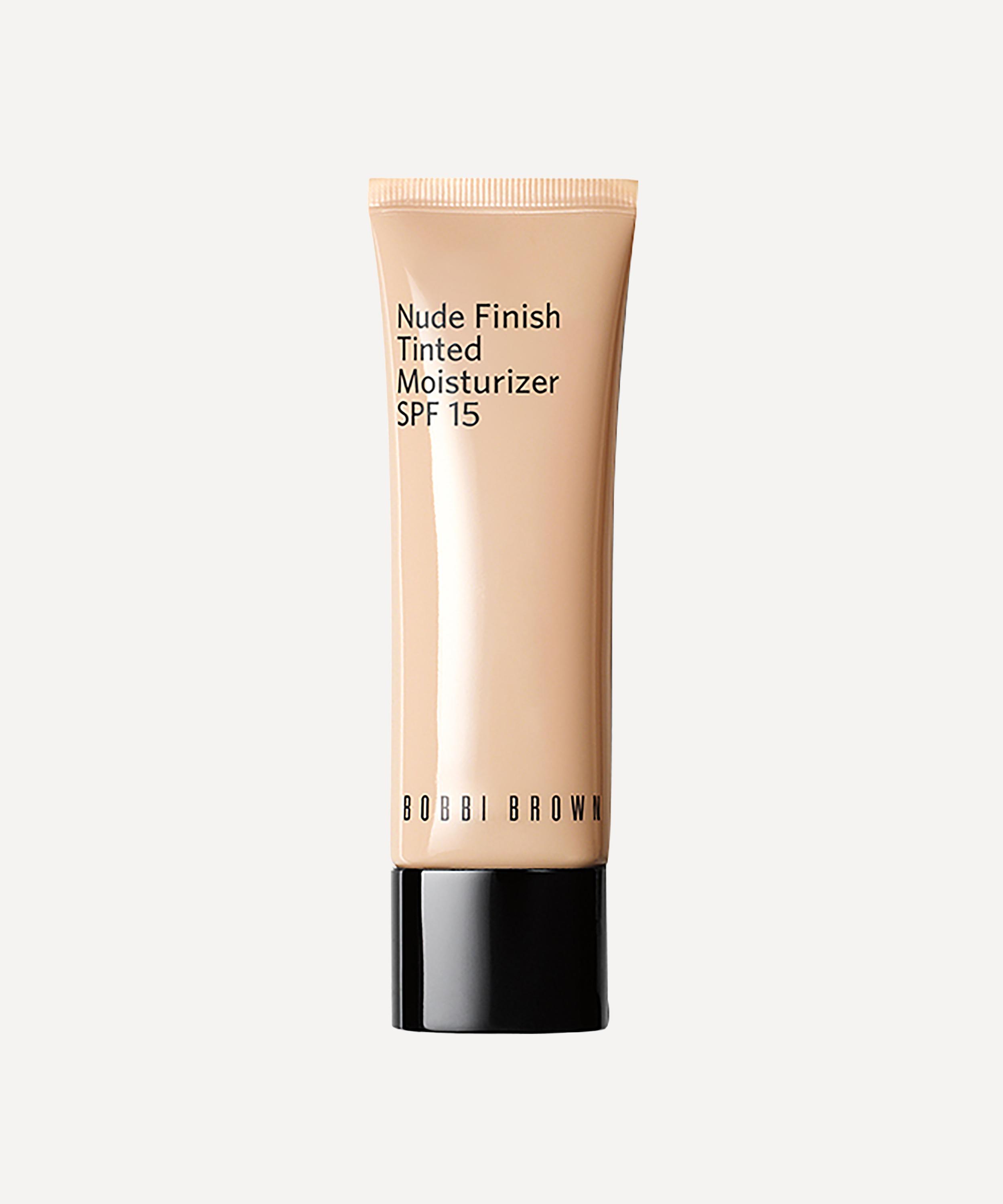 Bobbi Brown Nude Finish Tinted Moisturizer Spf 15 In Medium To Dark Tint