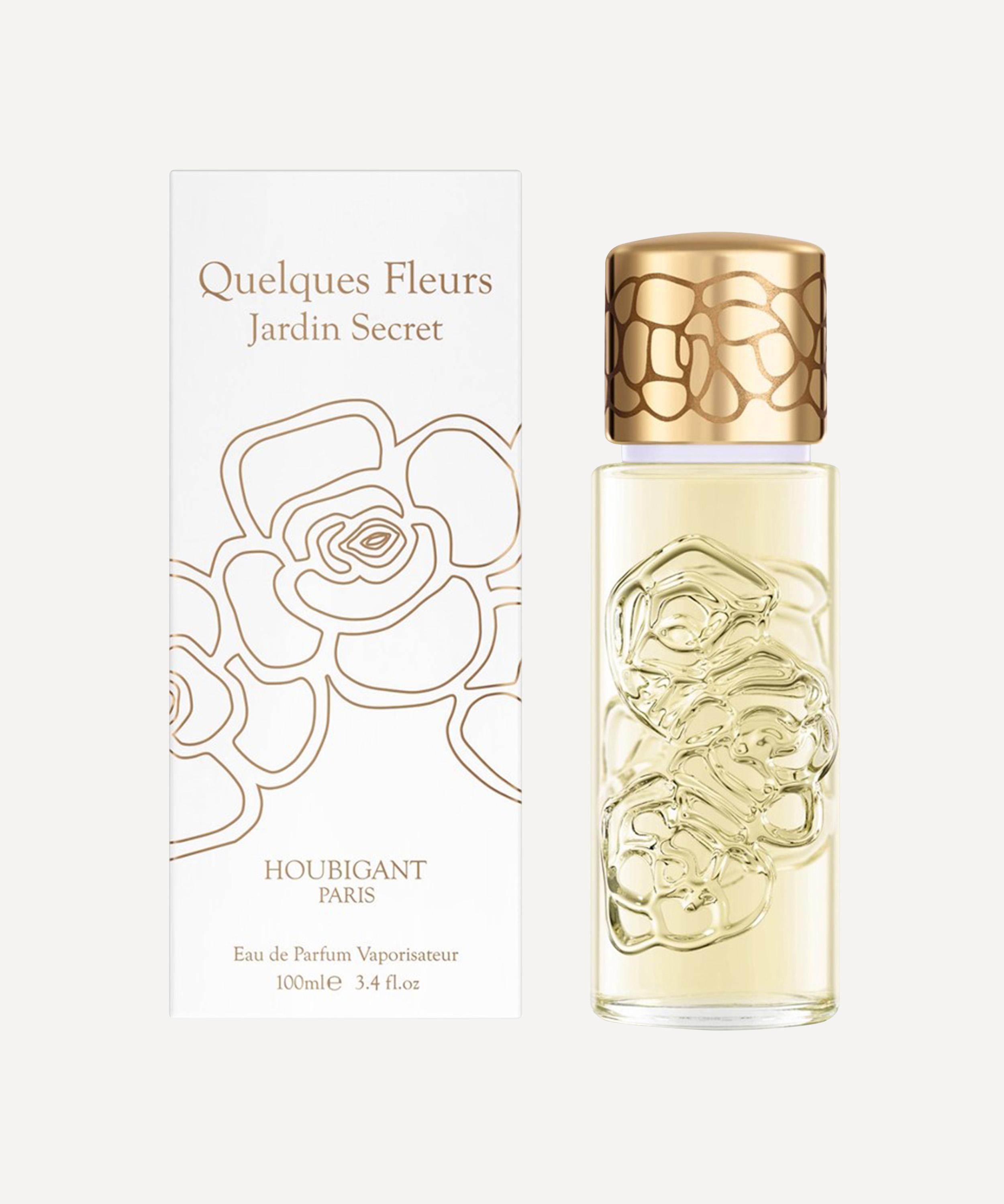 Houbigant Women's Quelques Fleurs Jardin Secret Eau de Parfum 100ml - Luxury Unisex Perfume Christmas Gift / Present