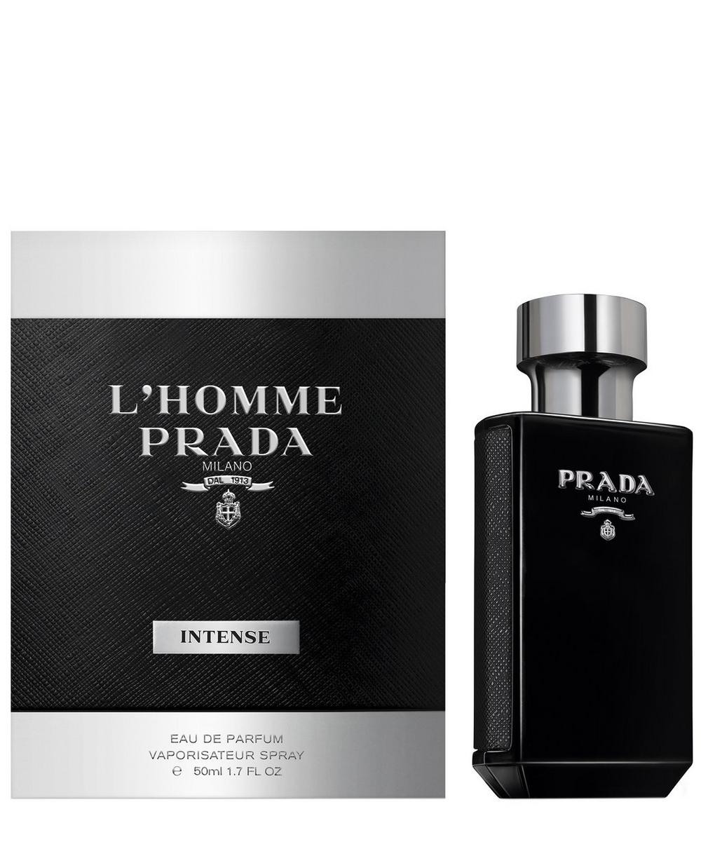 Prada L'homme  Intense Eau De Parfum 50ml In White