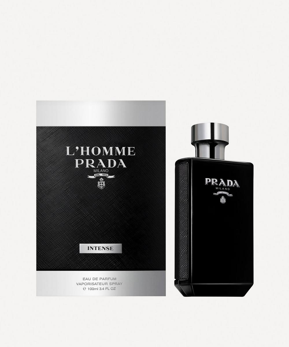 Prada L'homme  Intense Eau De Parfum 100ml In White