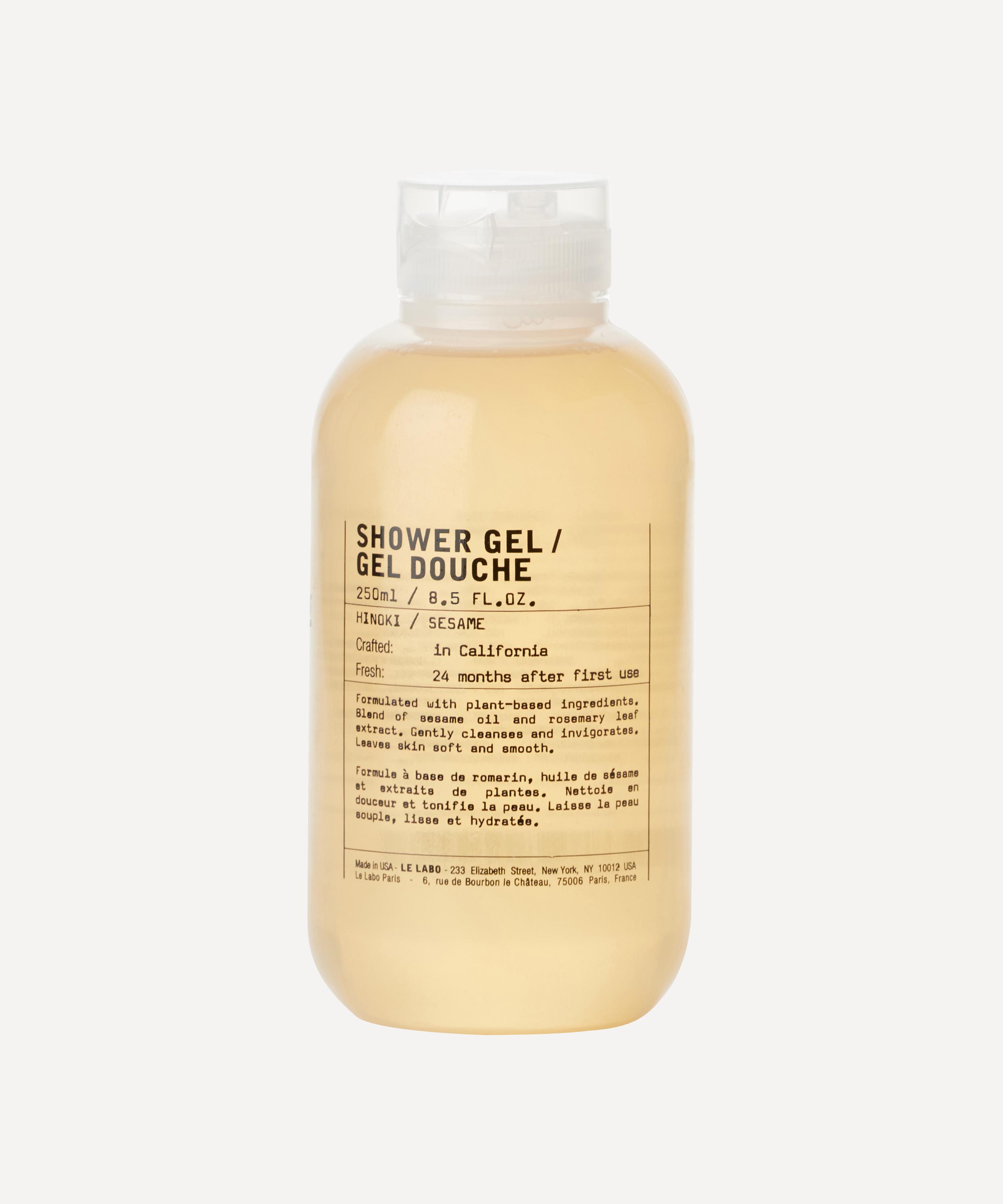 Le Labo Hinoki Shower Gel 250ml In White
