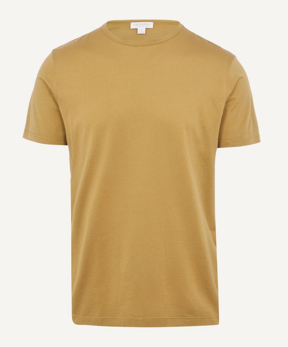 Sunspel Classic Cotton T-shirt In Green