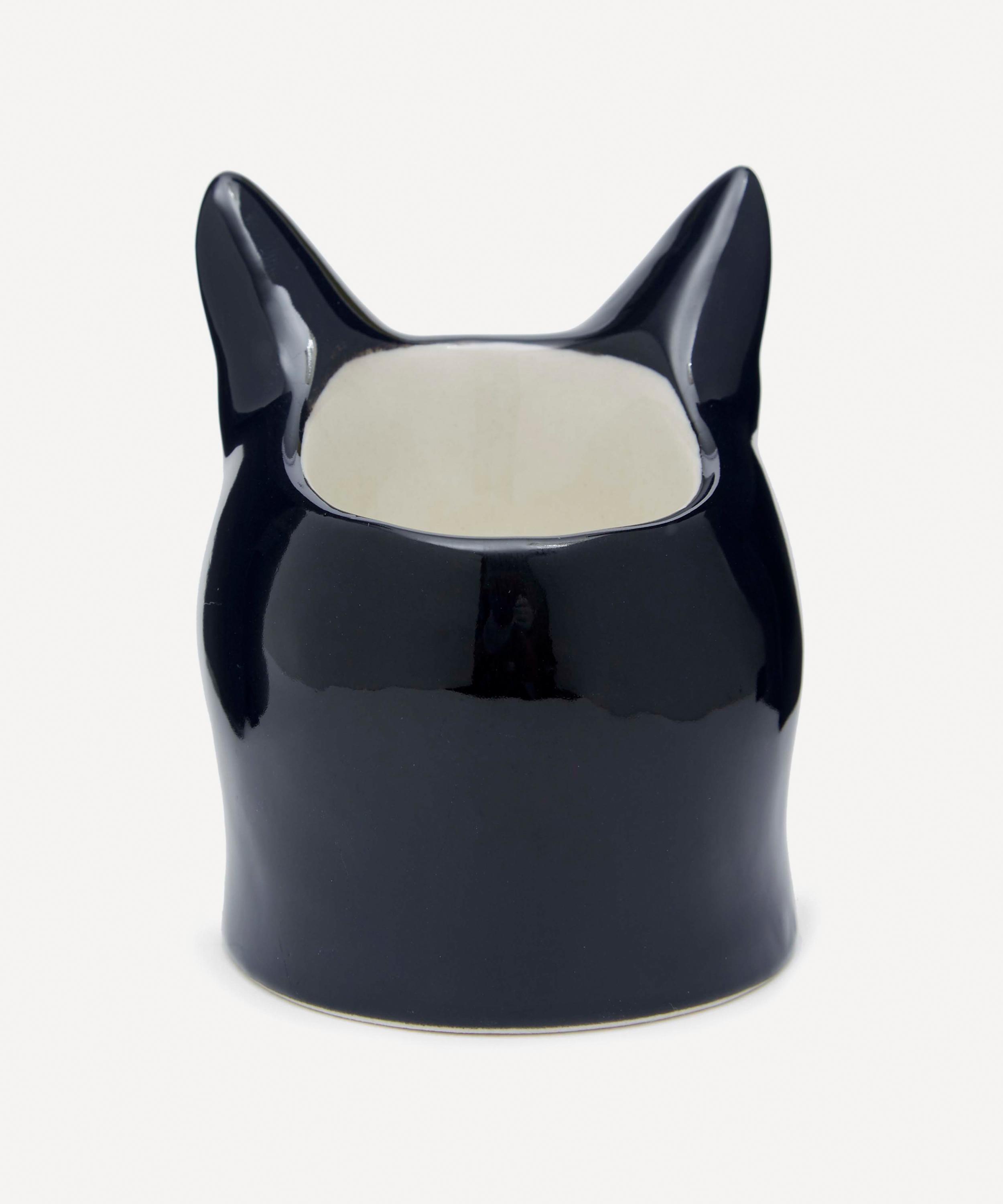 Quail Lucky Face Cat Egg Cup In Assorted