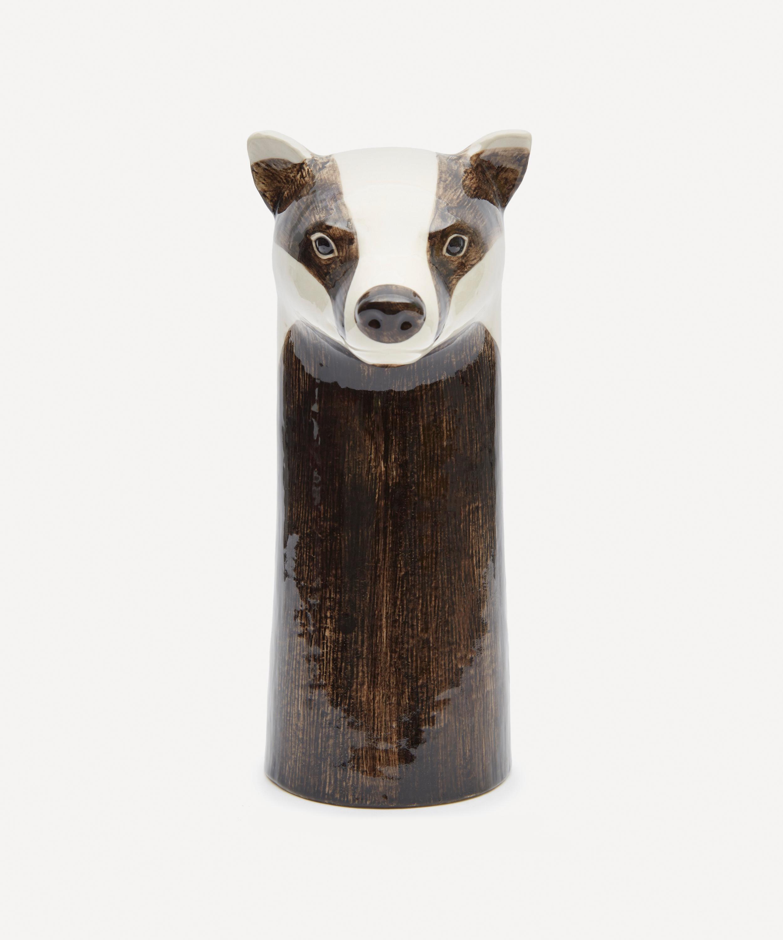 Badger Tea light Candle Holder
