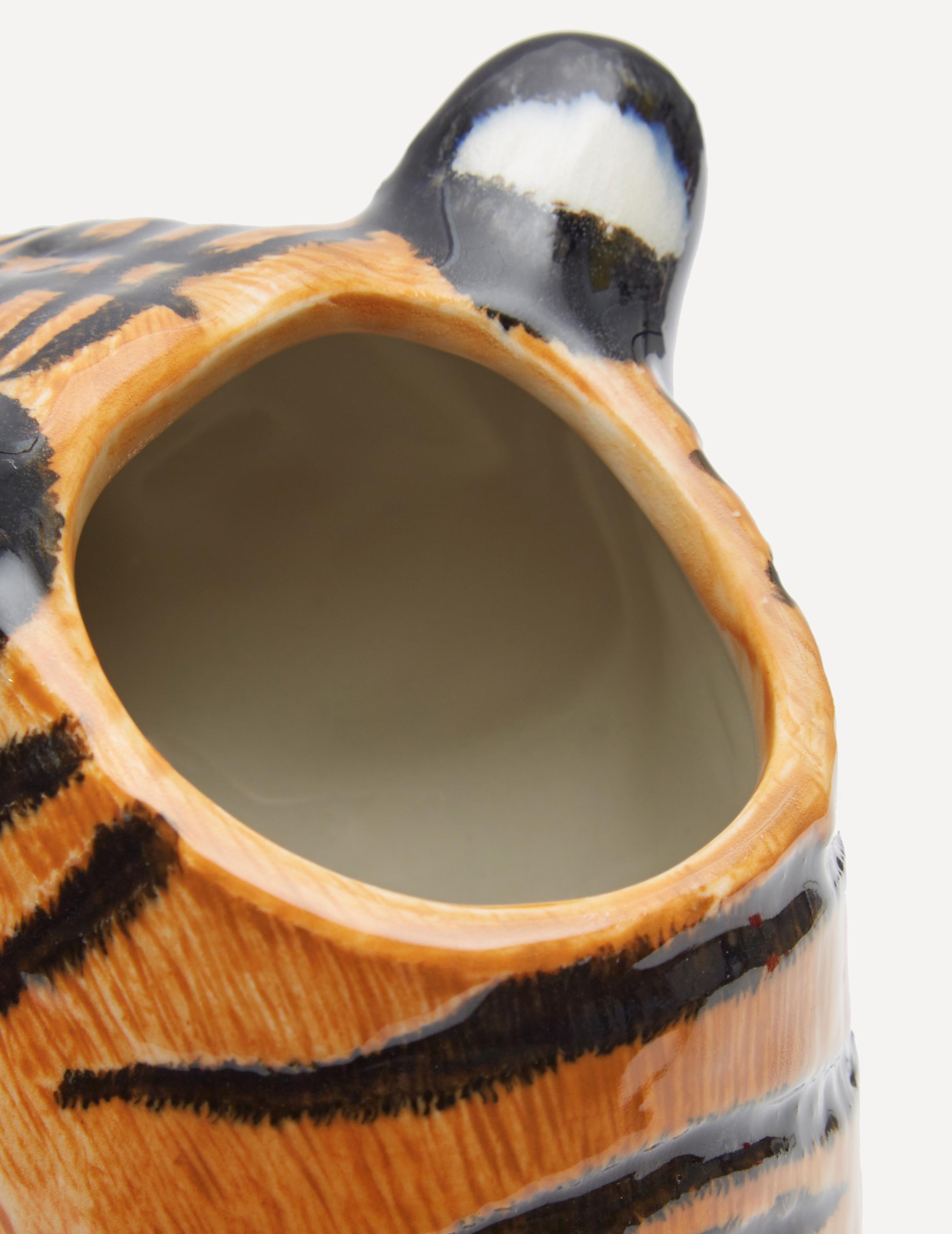 Quail Large Tiger Vase In Assorted