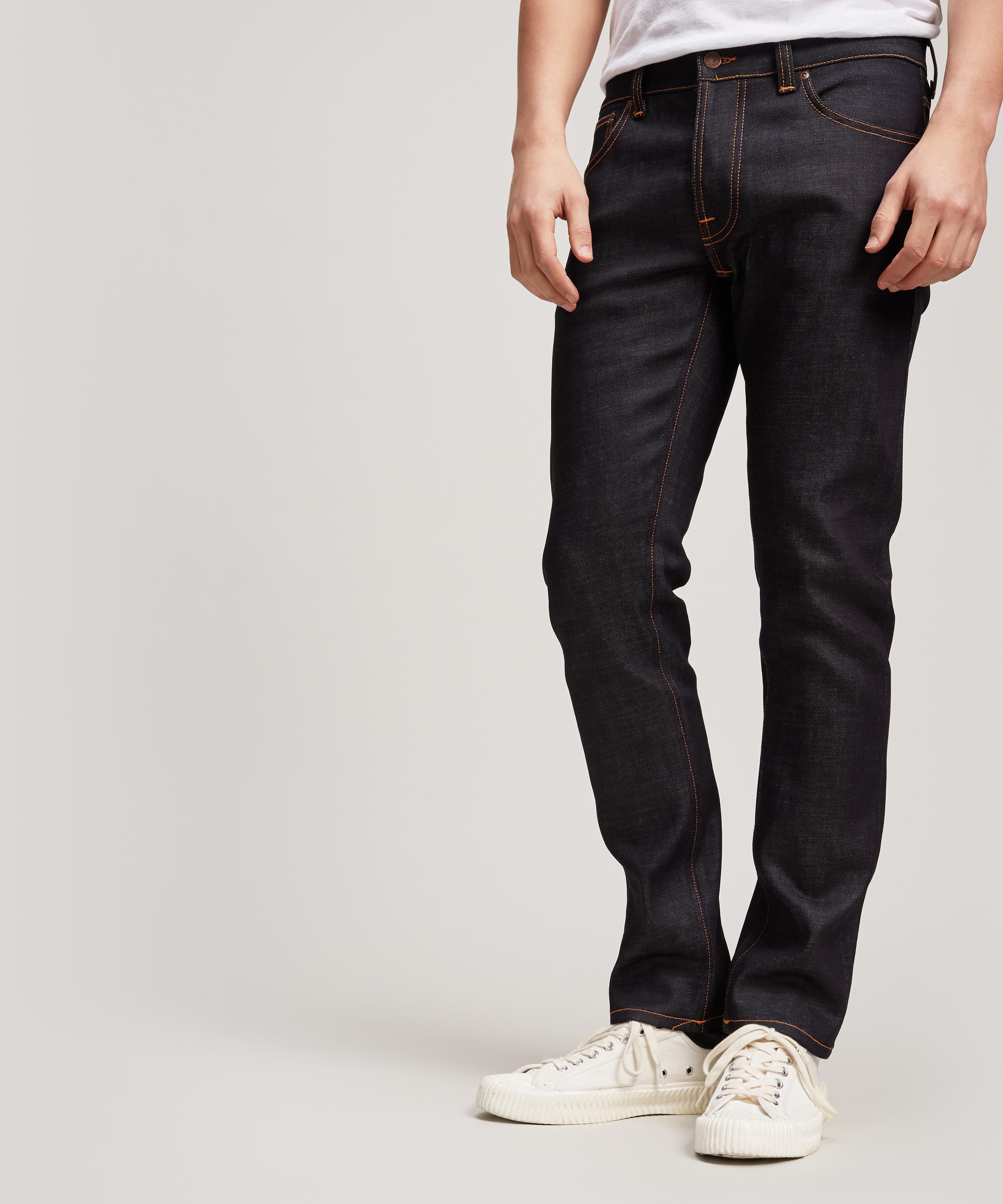 nudie jeans tilted tor dry royal embo