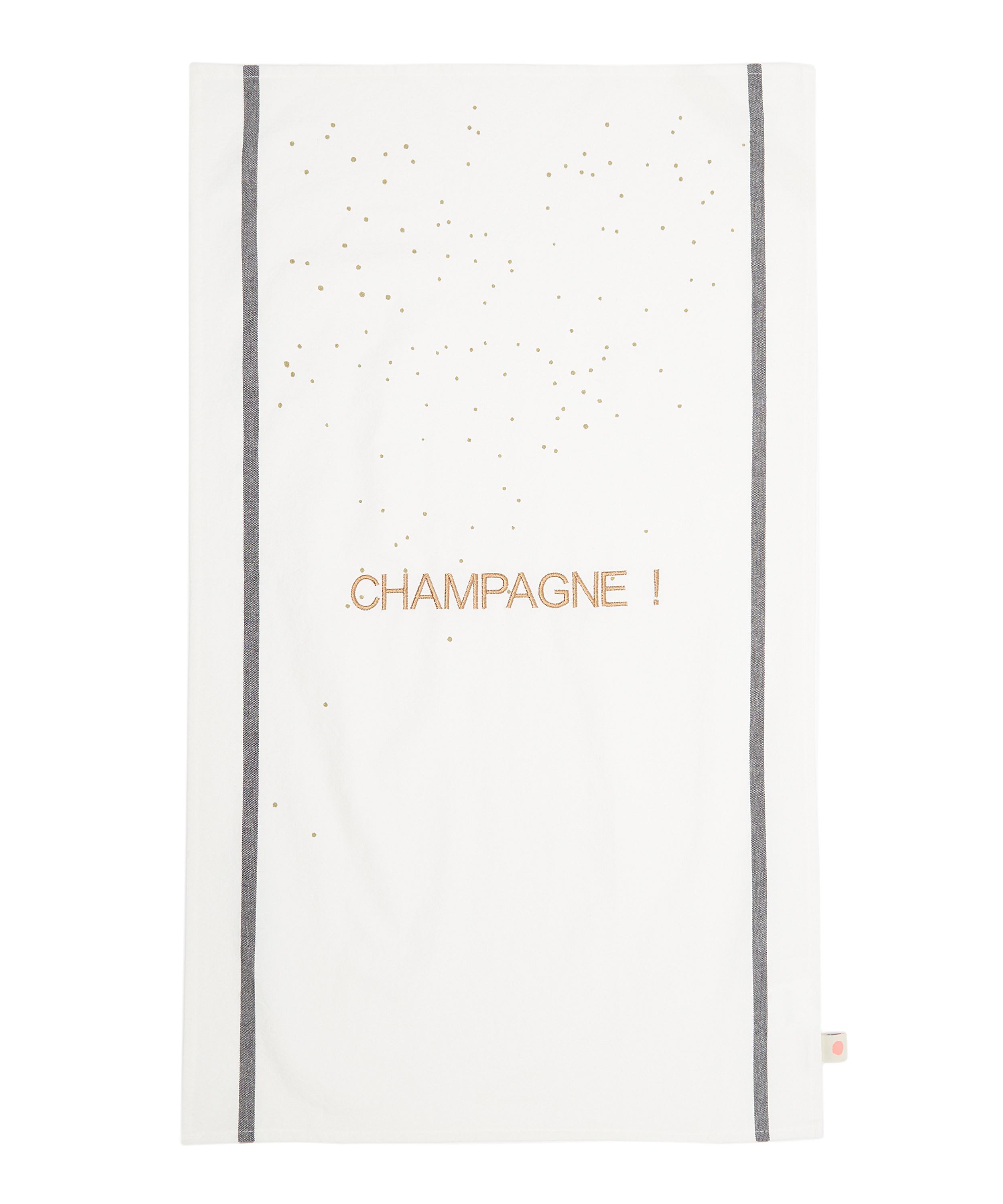 Champagne Cuivre Tea Towel Liberty
