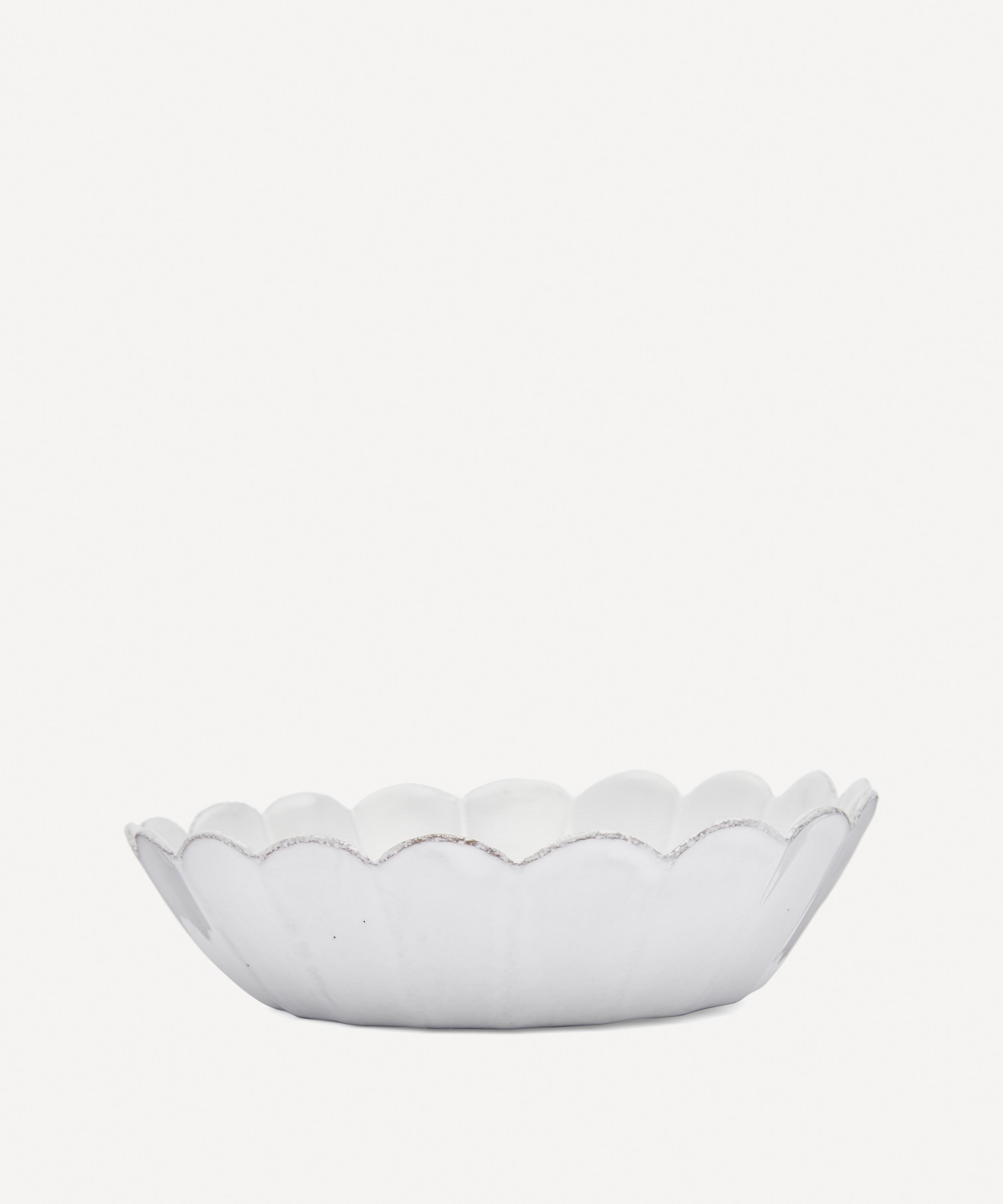 Astier De Villatte Marguerite Soup Plate In White