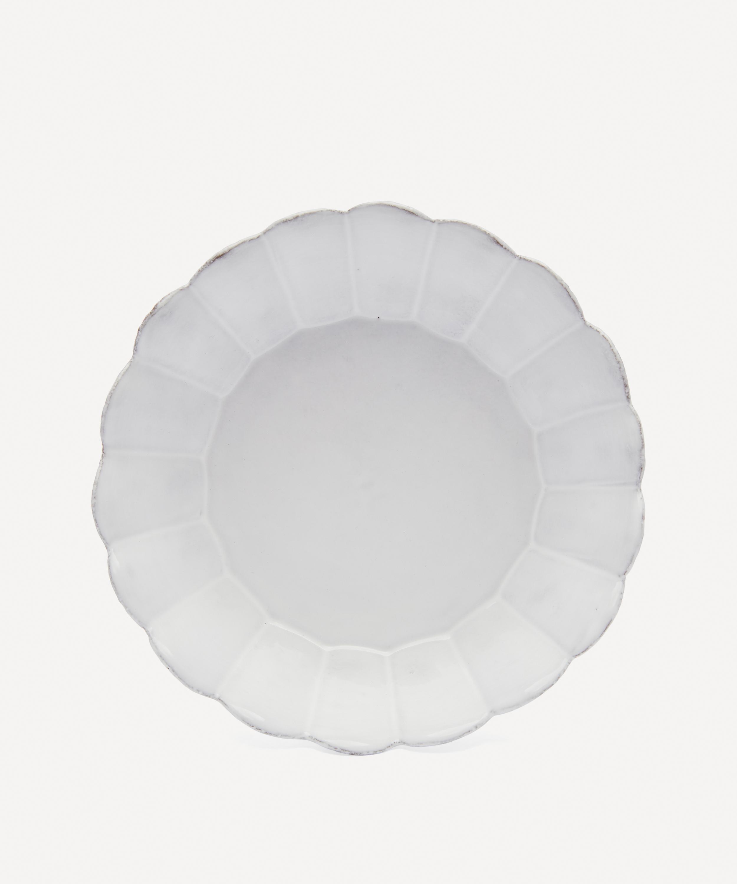 Astier De Villatte Marguerite Soup Plate In White