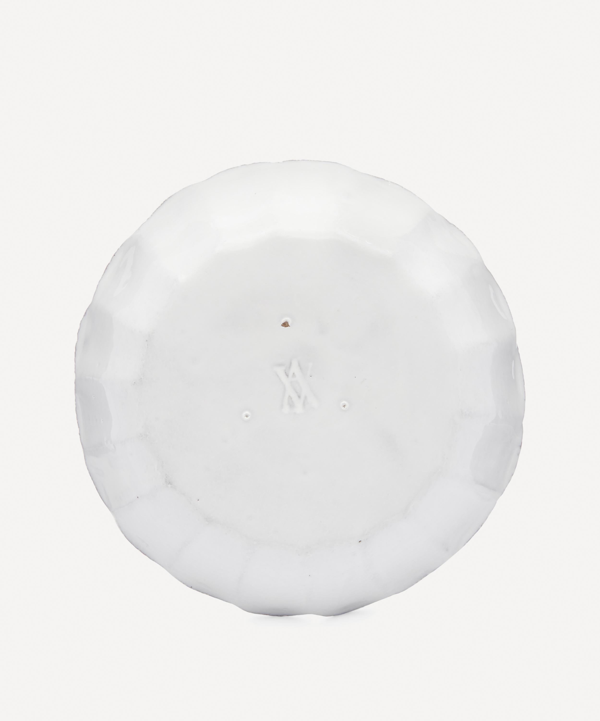 Astier De Villatte Marguerite Soup Plate In White
