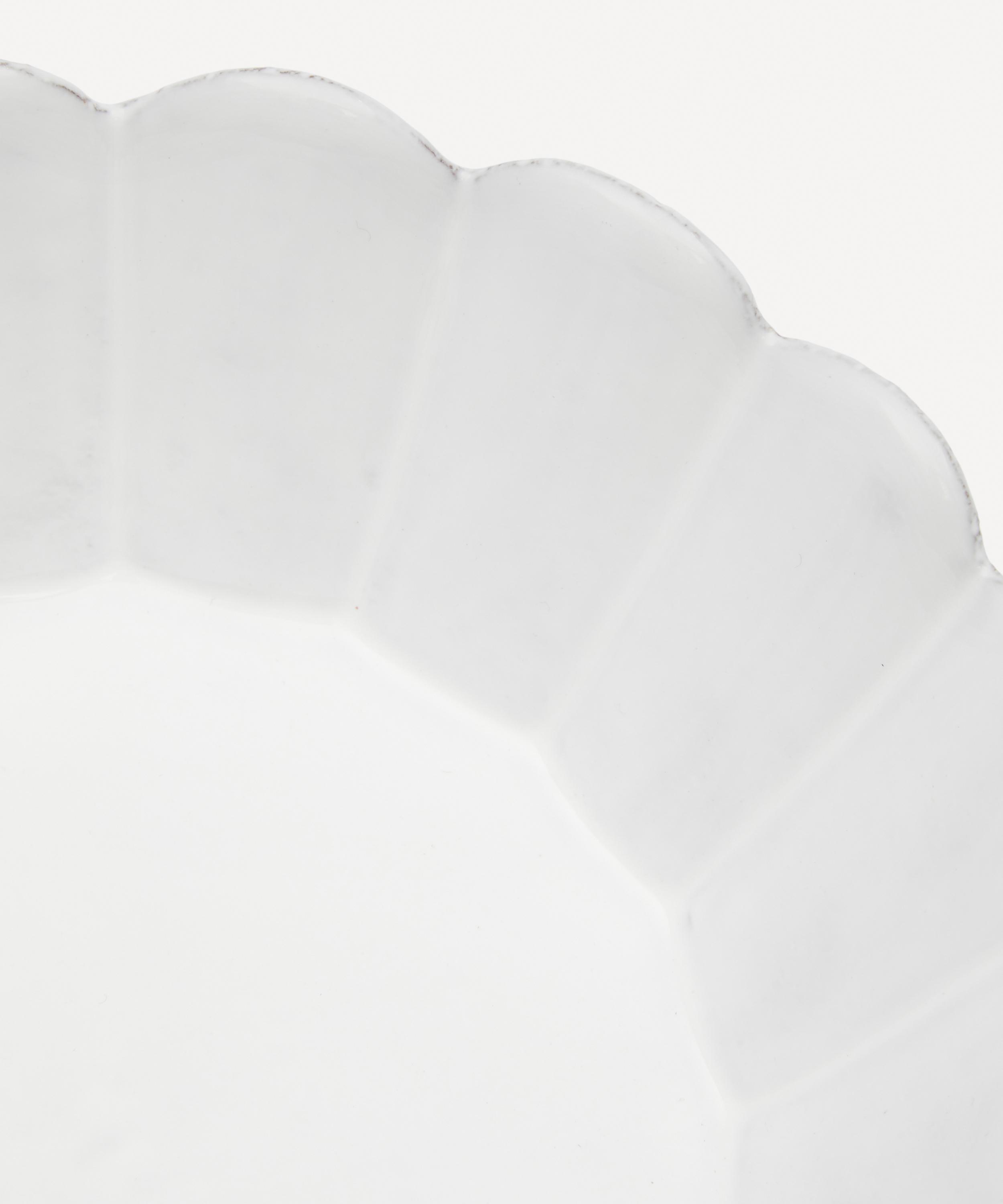 Astier De Villatte Marguerite Soup Plate In White