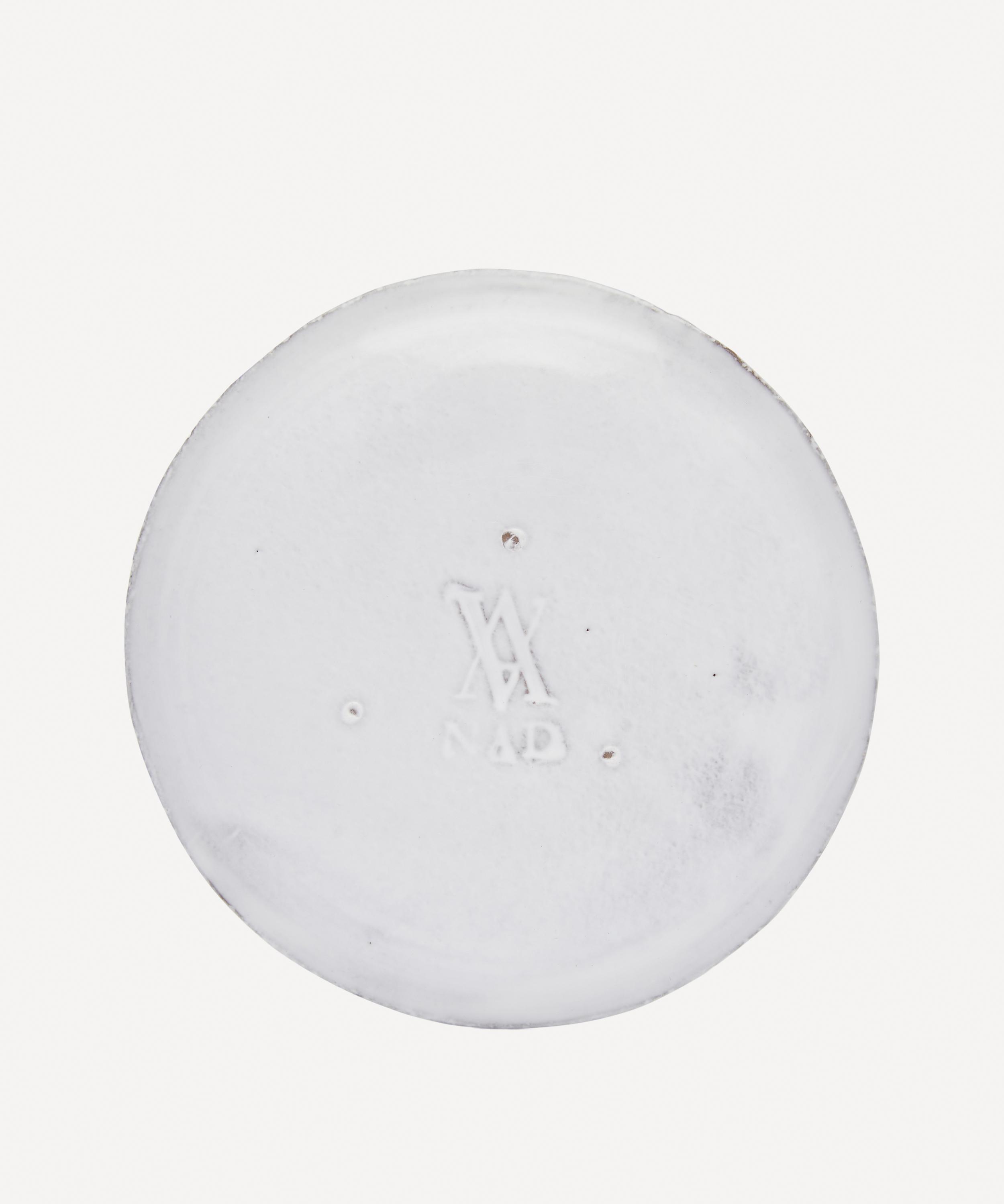 Astier De Villatte Small Simple Saucer In White