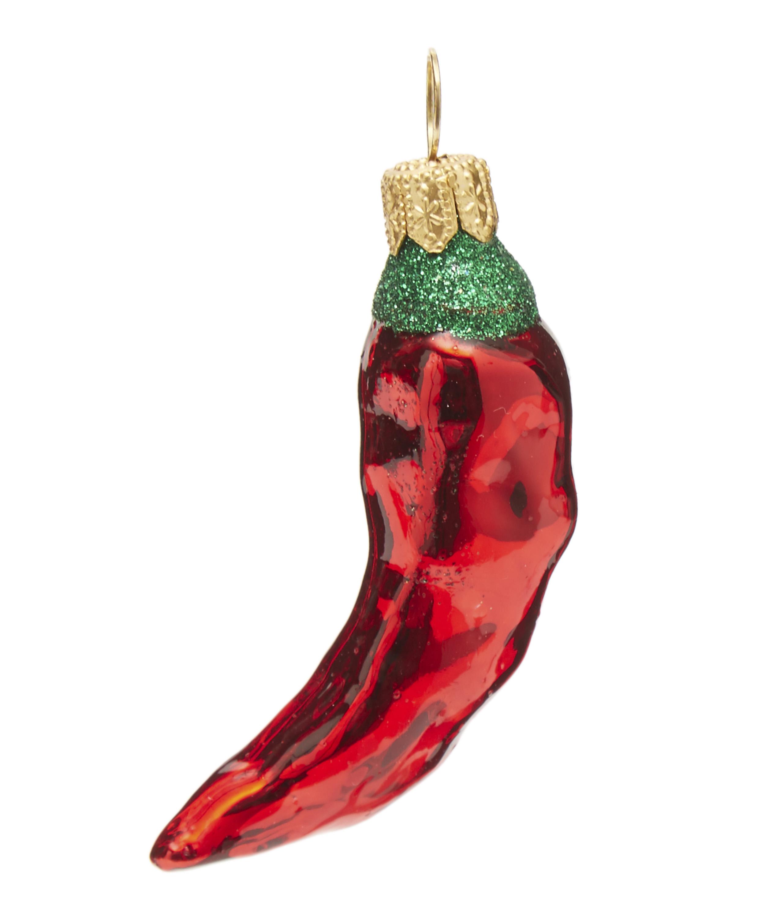 Chilli Pepper Glass Bauble Liberty London