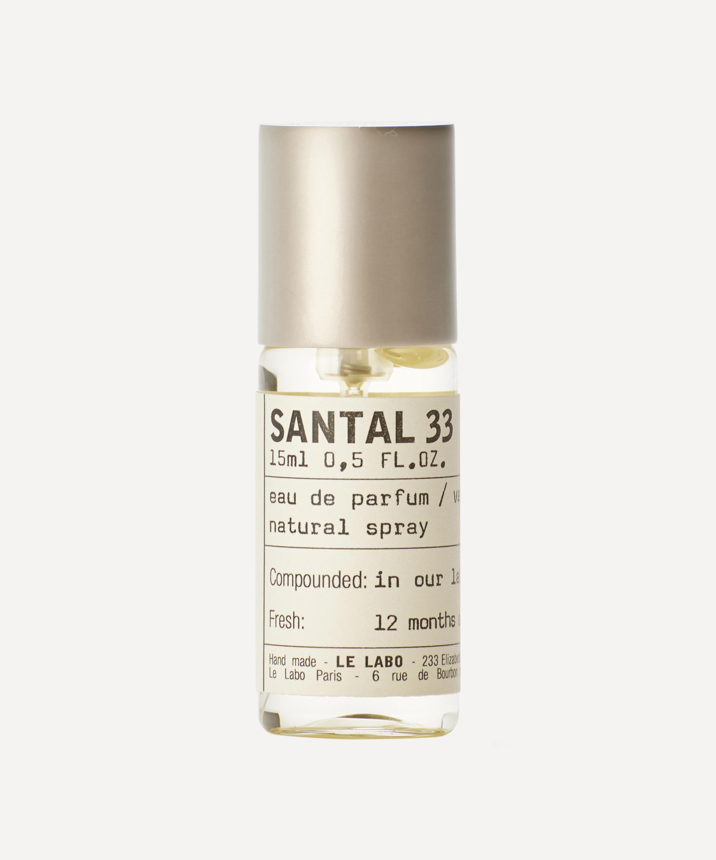 Le Labo Women's Santal 33 Eau de Parfum 15ml - Luxury Perfume Clear