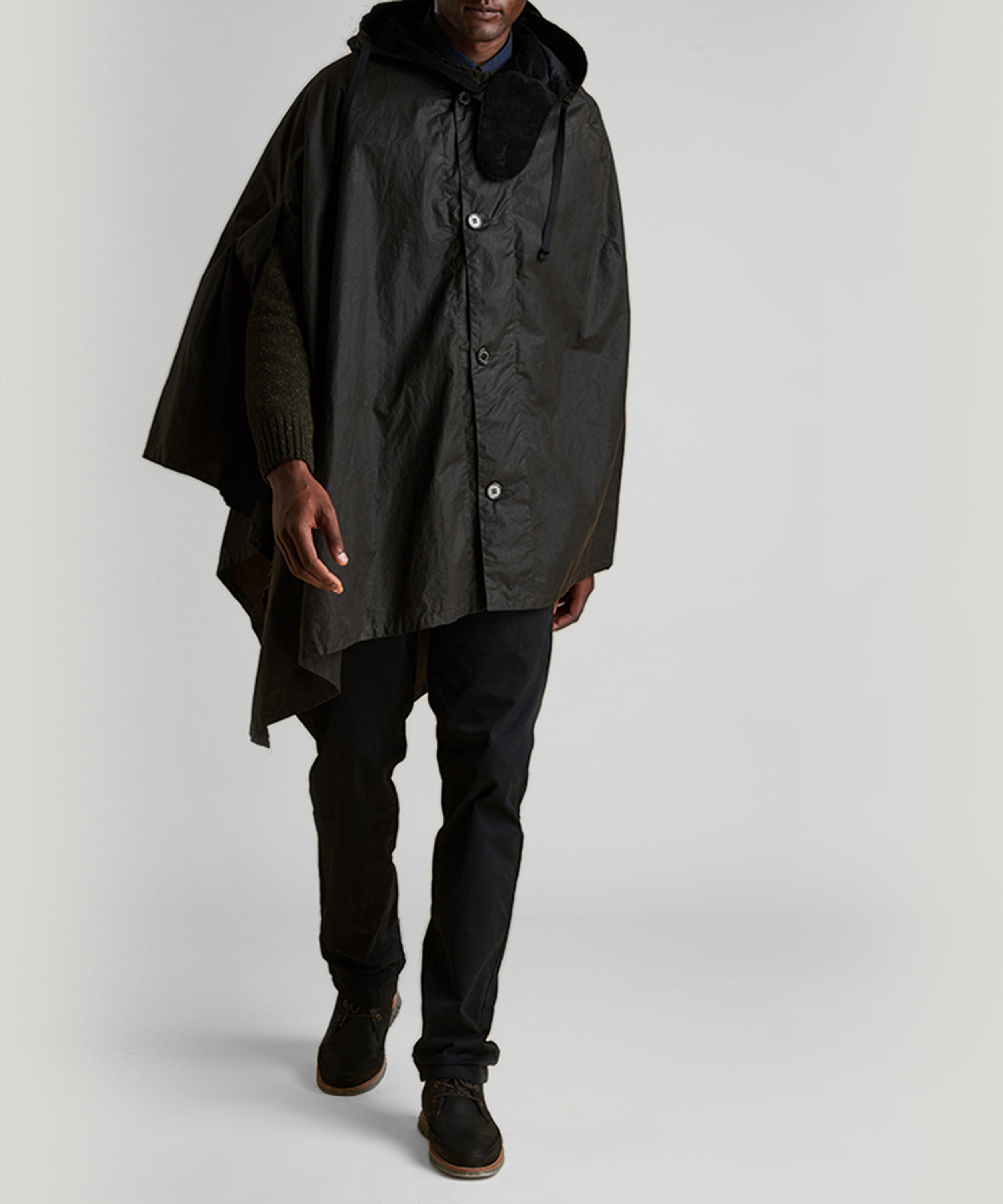 barbour cape jacket