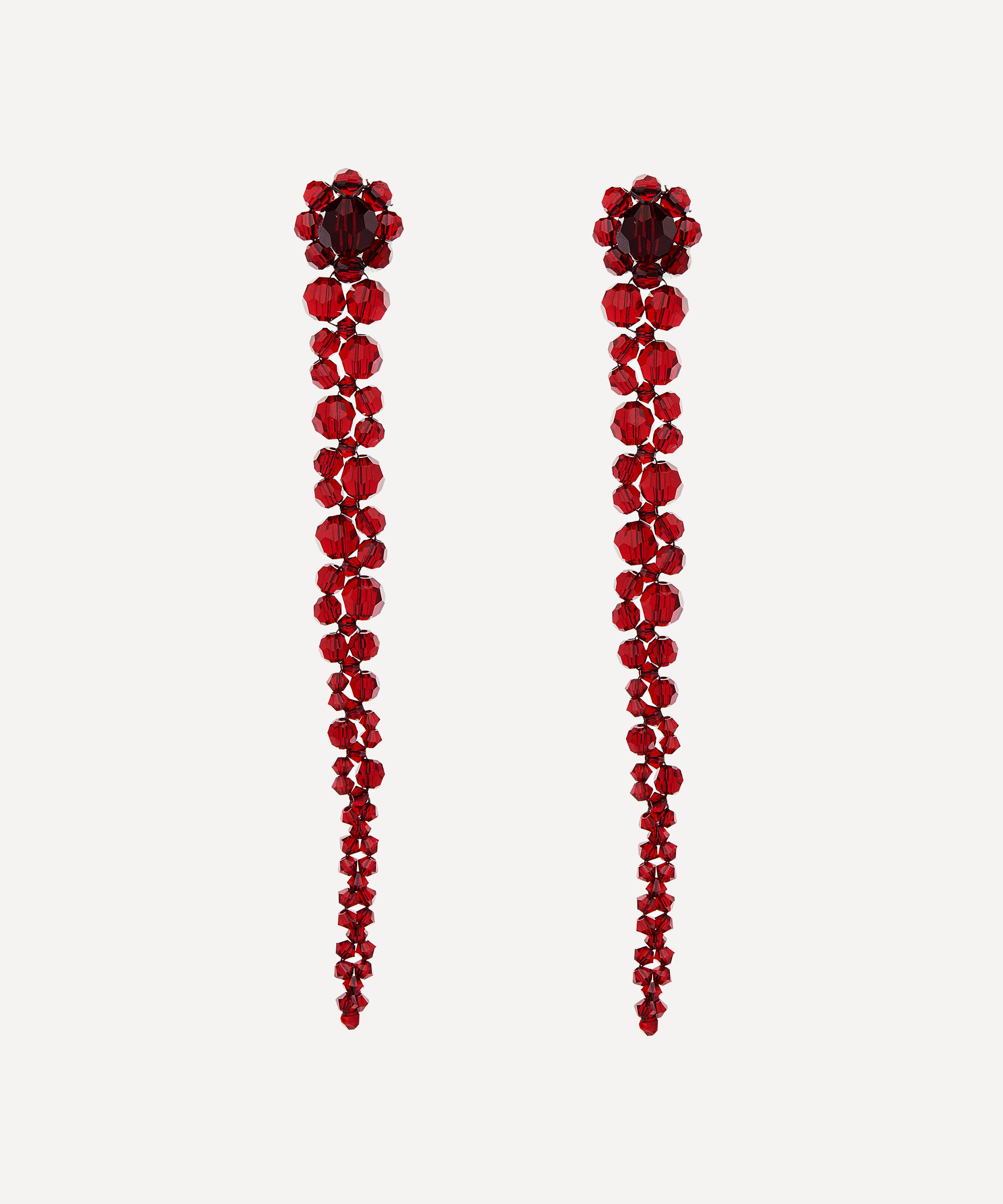 Simone Rocha Crystal-embellished Drop Earrings