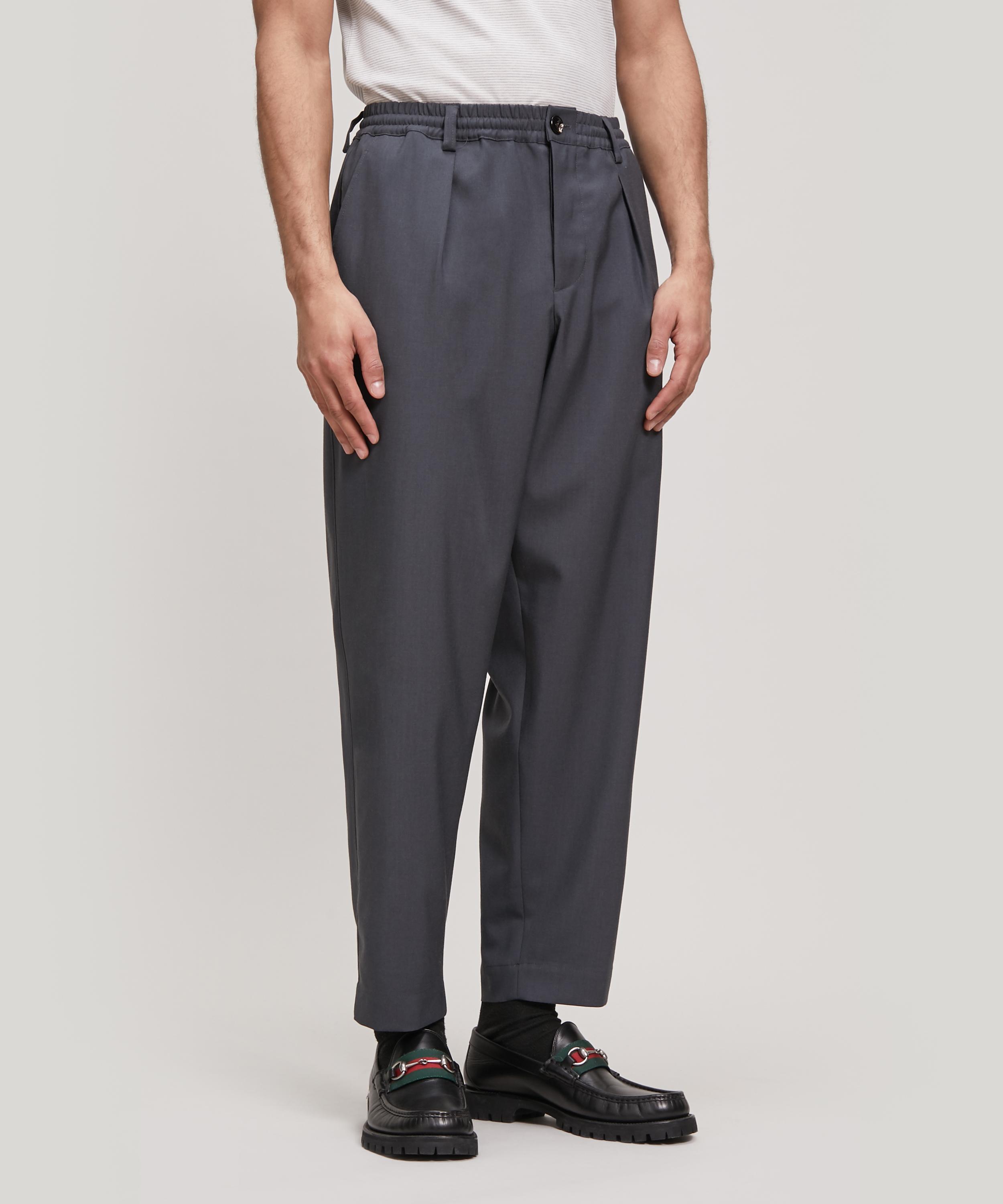 MARNI TROPICAL WOOL TROUSERS