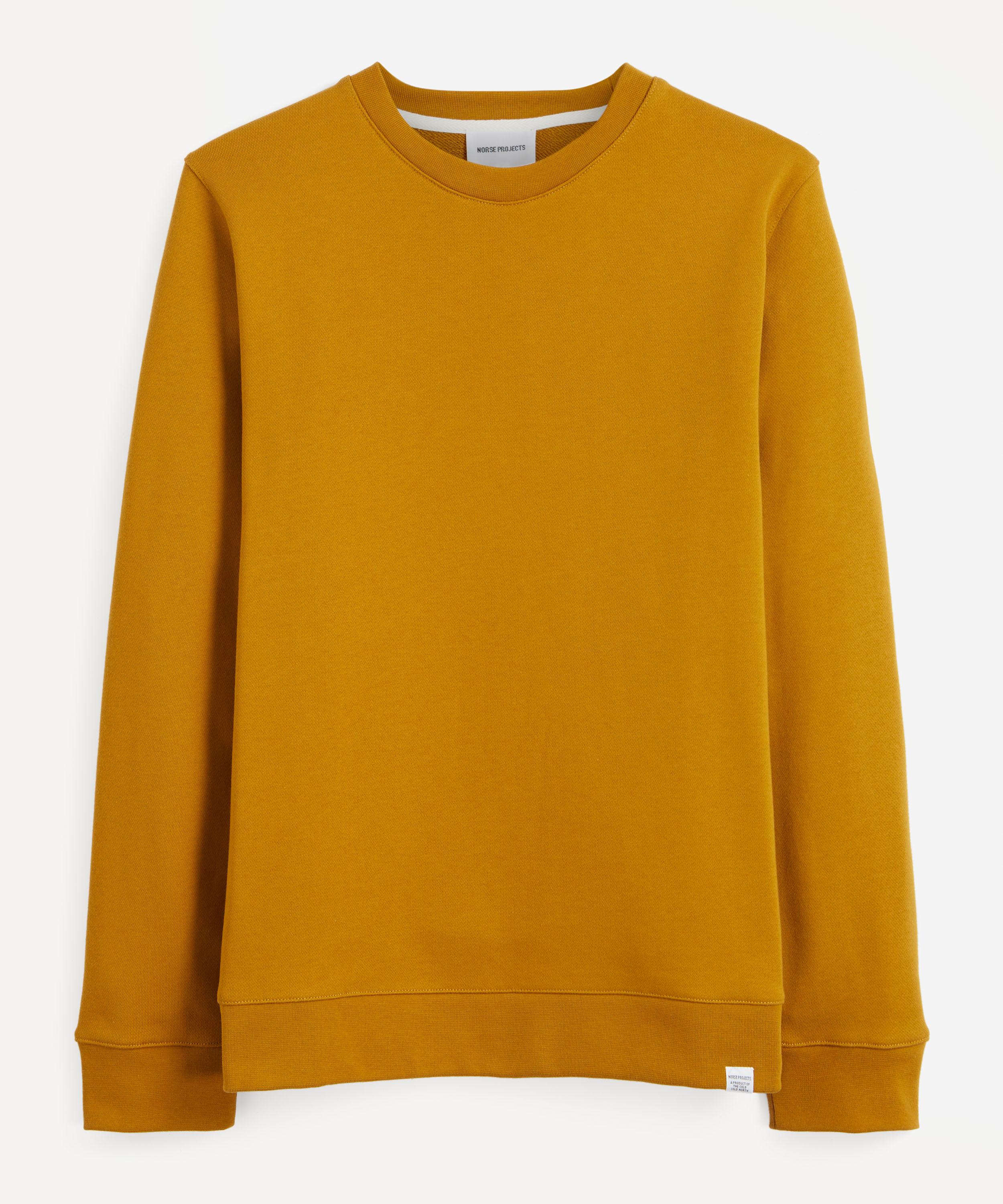 Norse Projects Vagn Cotton Sweater In Yellow | ModeSens