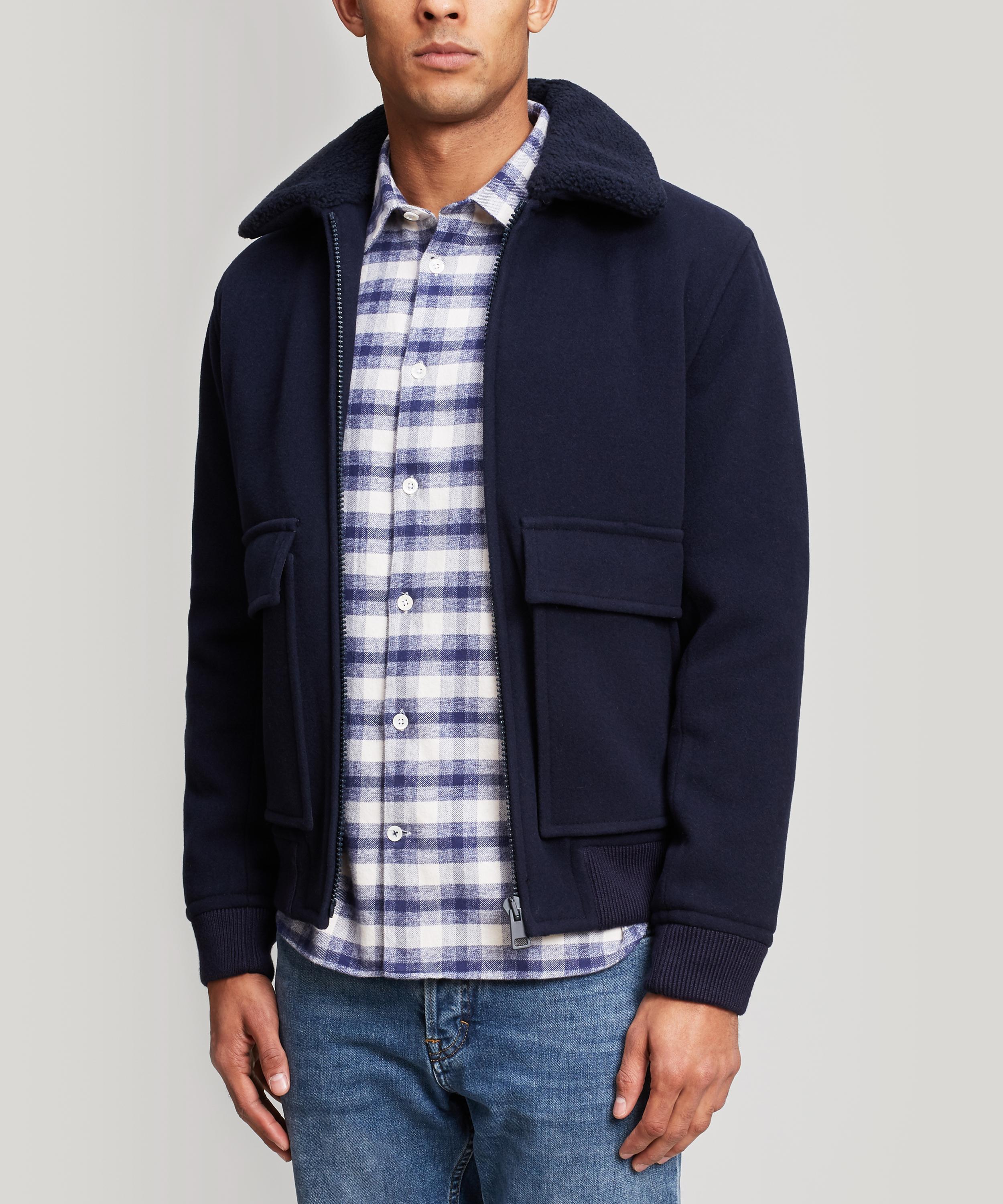 Apc bronze jacket discount navy